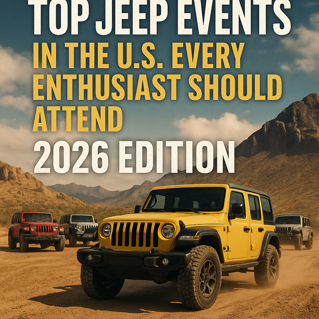 The Ultimate 2026 Jeep Events Calendar — The Most Complete Guide for Every Jeeper