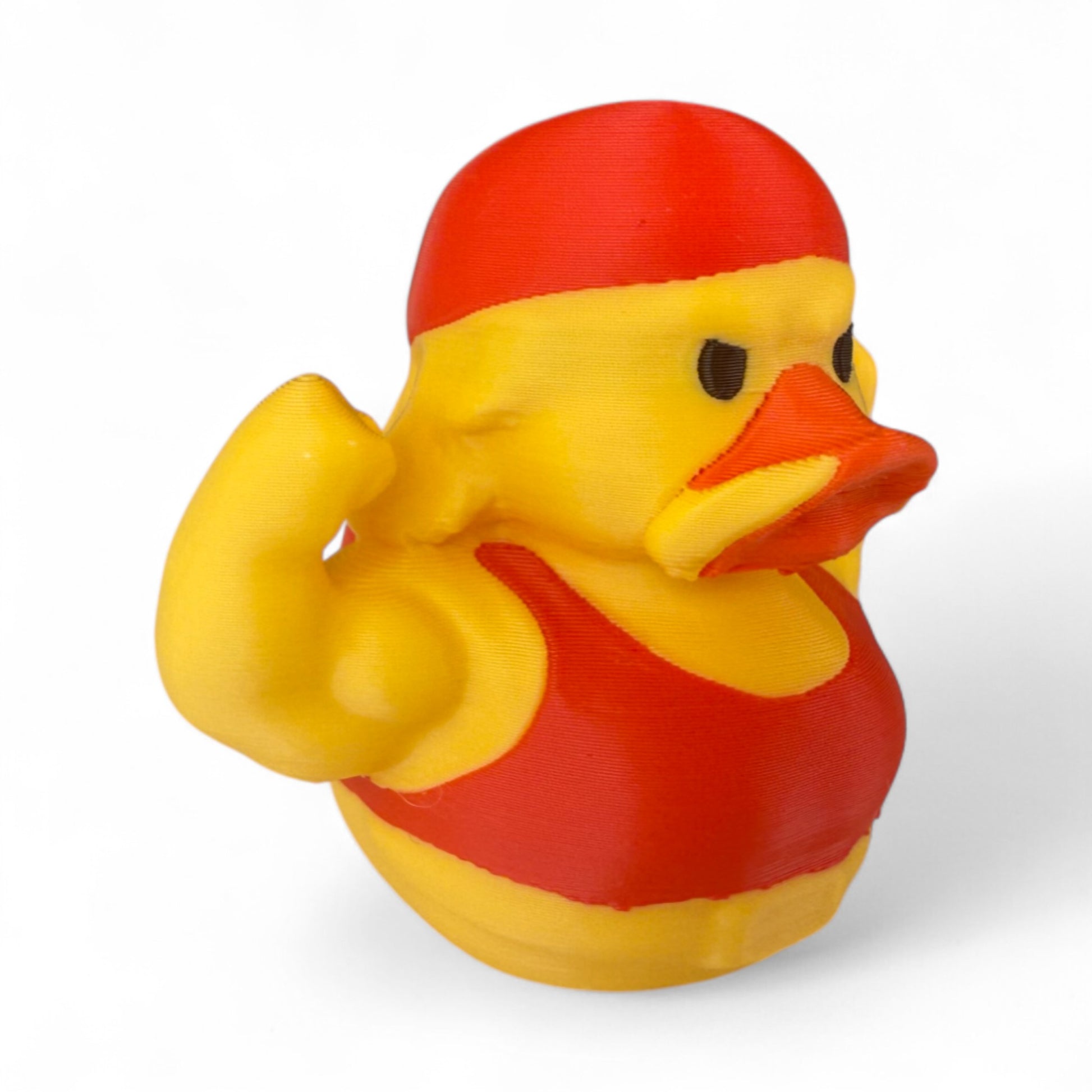 80s Wrestler Duck – Retro Bandana Duck for Wrestling Fans & Collectors 3D-Printed Duck - Jeep Accessory - Rubber Duck - Great for ducking