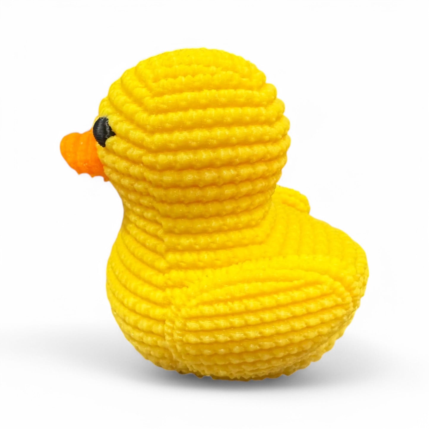 Adorable Knitted Duck 3D-Printed Duck - Jeep Accessory - Rubber Duck - Great for ducking