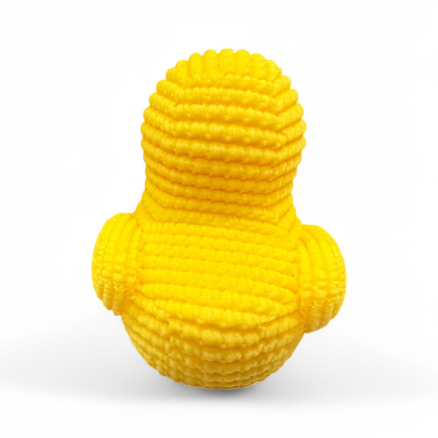 Adorable Knitted Duck 3D-Printed Duck - Jeep Accessory - Rubber Duck - Great for ducking