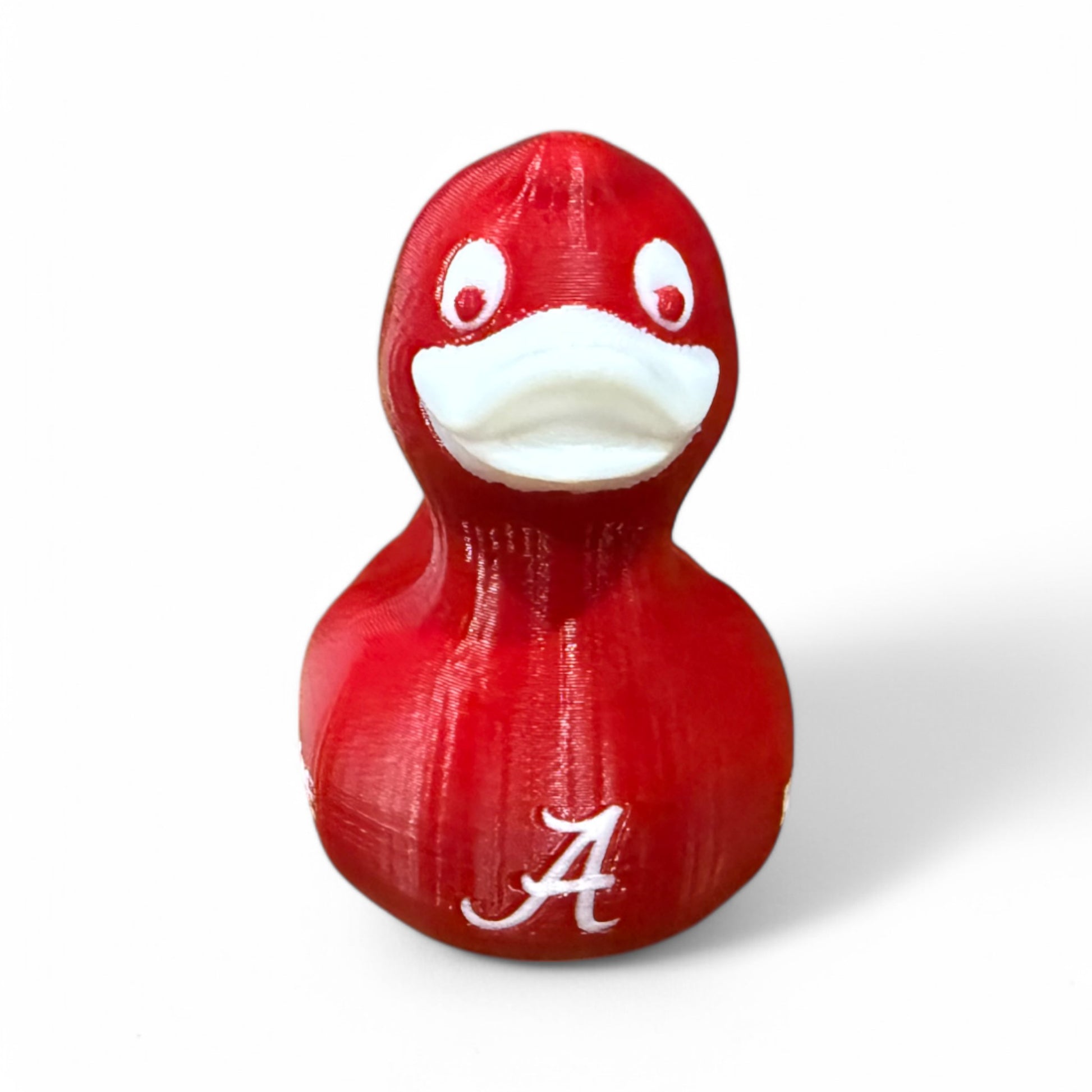 Alabama Crimson Tide Duck – The Only Officially Licensed Alabama Duck 3D-Printed Duck - Jeep Accessory - Rubber Duck - Great for ducking