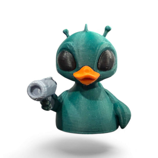 Alien Duck 3D-Printed Duck - Jeep Accessory - Rubber Duck - Great for ducking