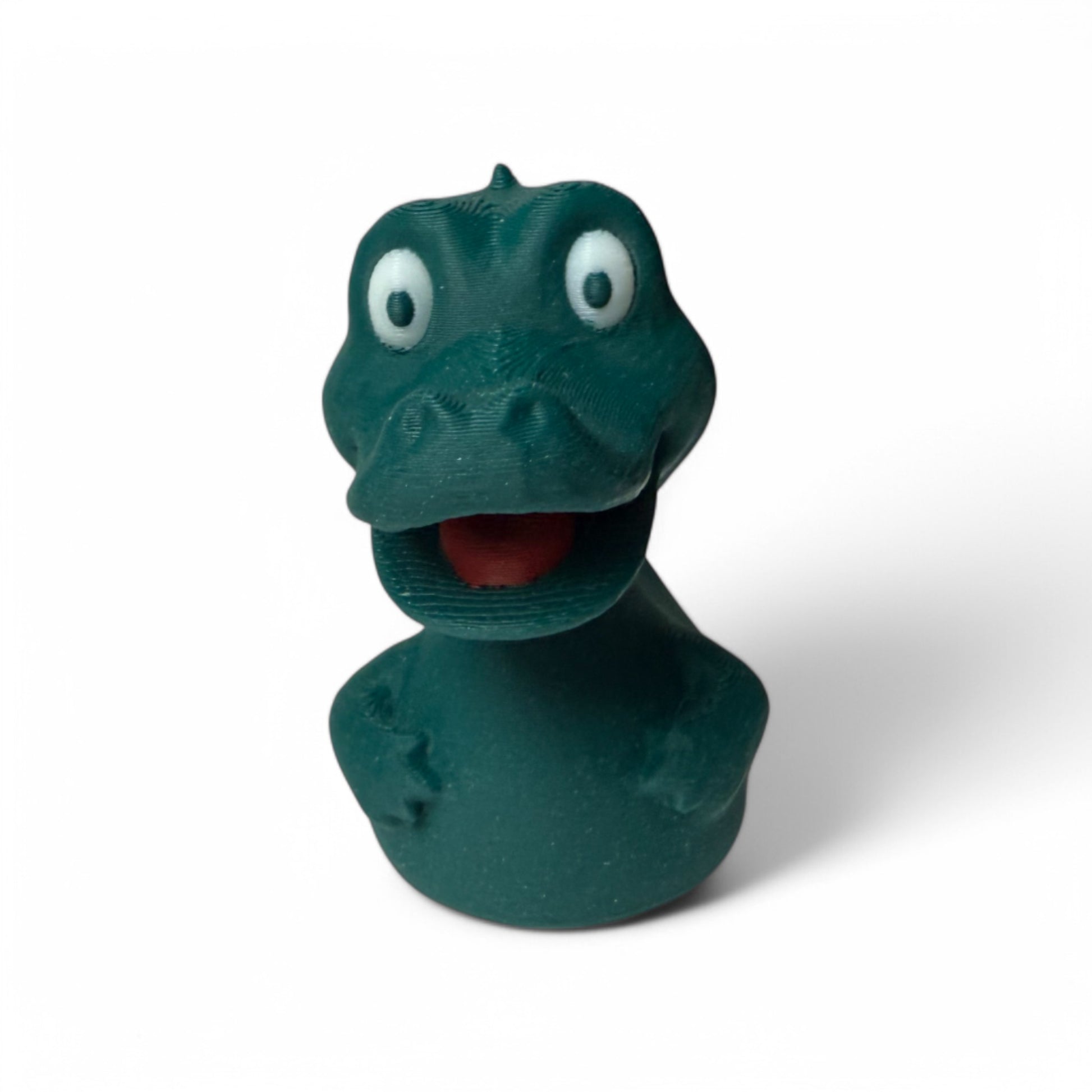 Alligator Duck - Swamp-Ready Gator 3D-Printed Duck - Jeep Accessory - Rubber Duck - Great for ducking