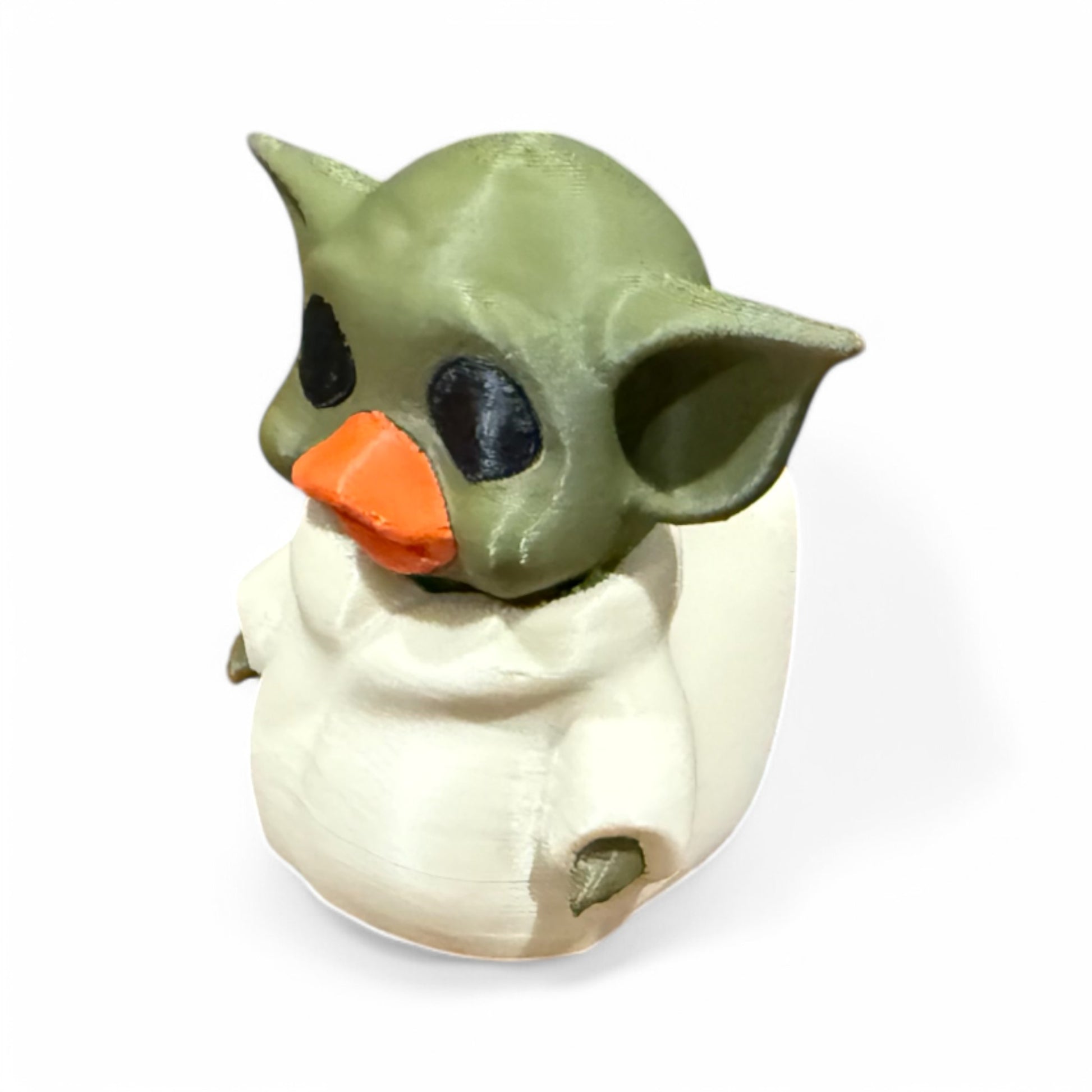 Baby Yoda Duck 3D-Printed Duck - Jeep Accessory - Rubber Duck - Great for ducking