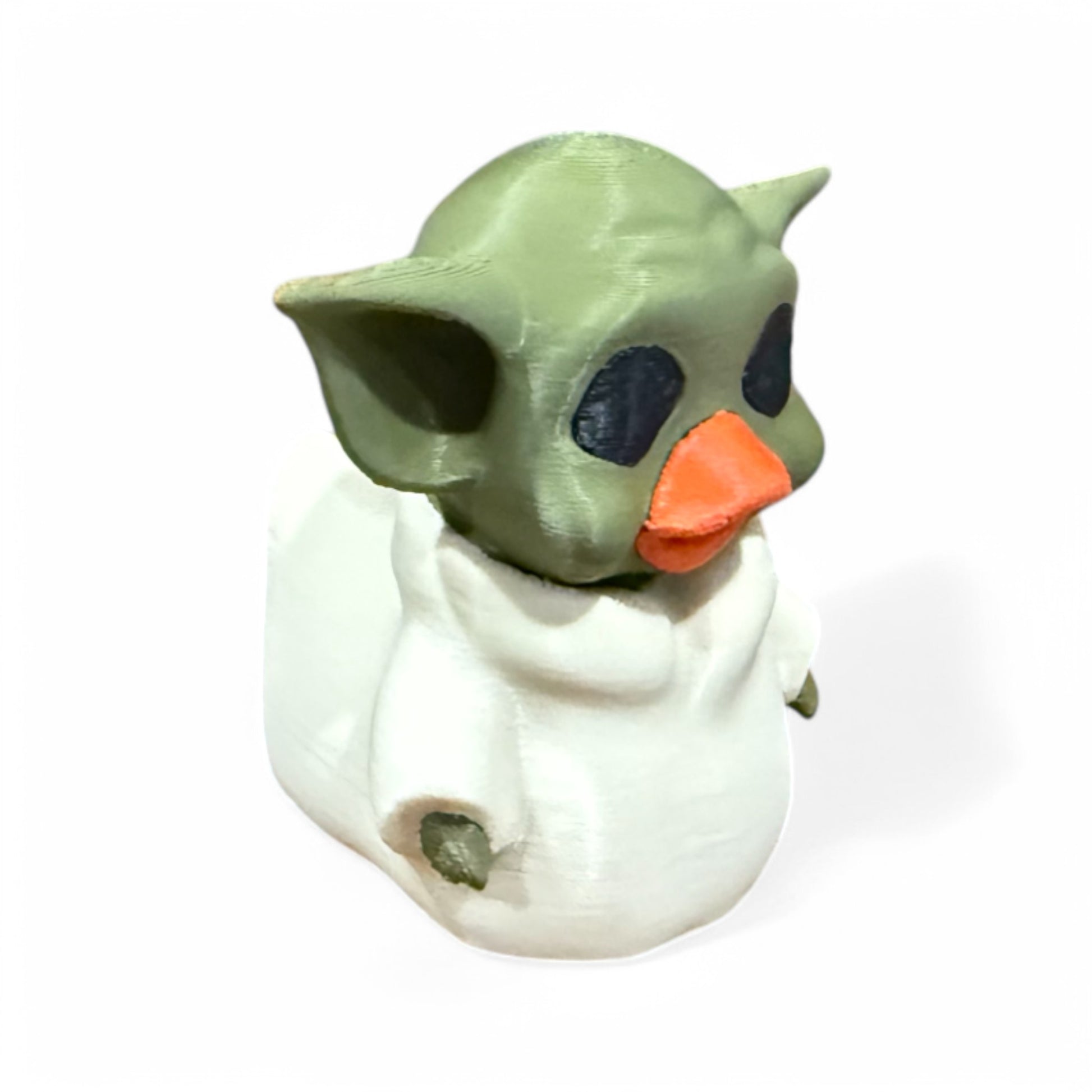Baby Yoda Duck 3D-Printed Duck - Jeep Accessory - Rubber Duck - Great for ducking