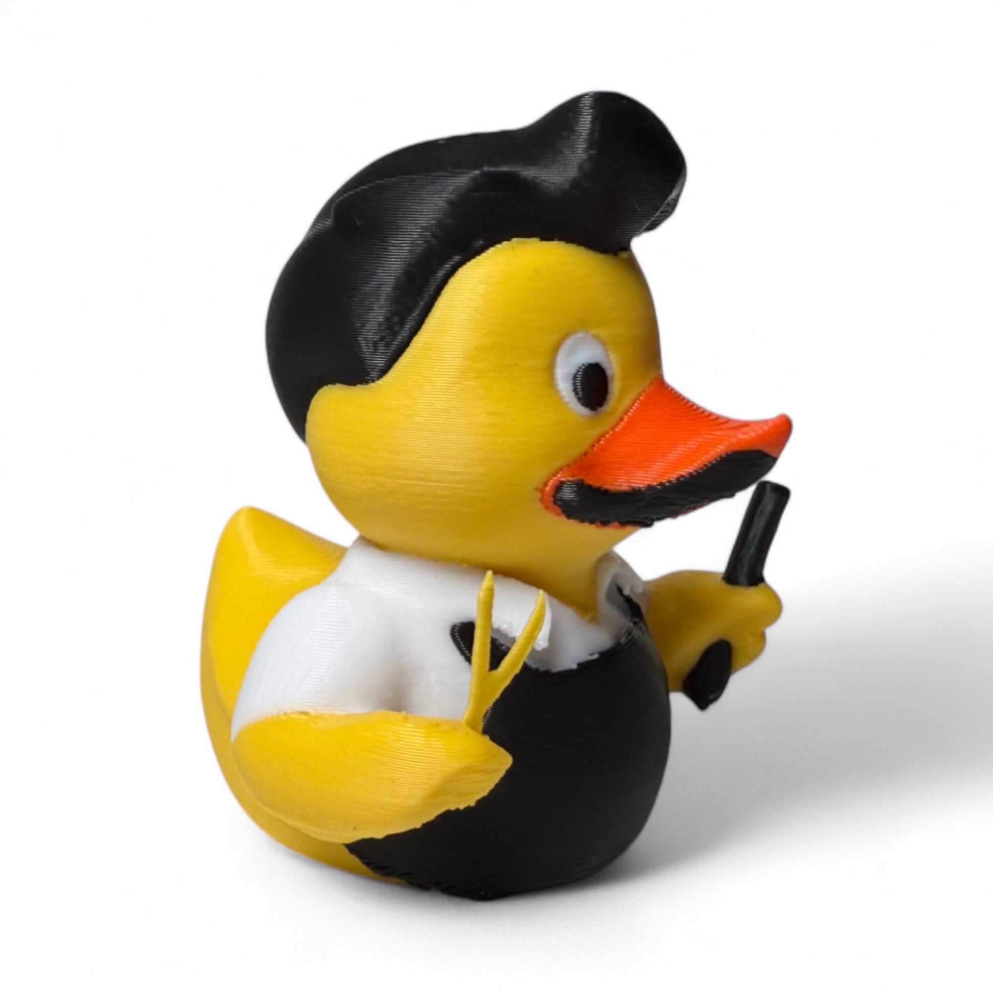 Barber Duck – Hair Stylist & Barber Shop Rubber Duck Collectible 3D-Printed Duck - Jeep Accessory - Rubber Duck - Great for ducking