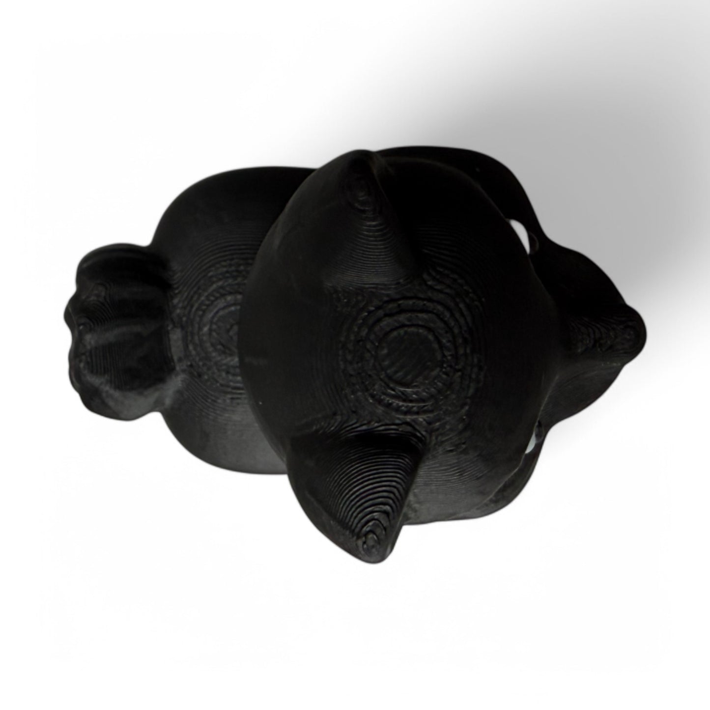 Black Pomeranian Duck – Fluffy & Fierce Pup-Duck Collectible 3D-Printed Duck - Jeep Accessory - Rubber Duck - Great for ducking