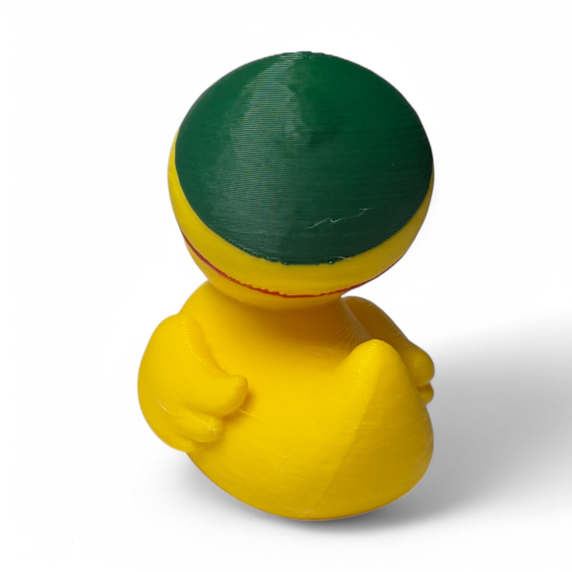 Blazing 420 Duck – 3D-Printed Chill Duck Collectible with Rasta Vibes & Relaxed Style 3D-Printed Duck - Jeep Accessory - Rubber Duck - Great for ducking