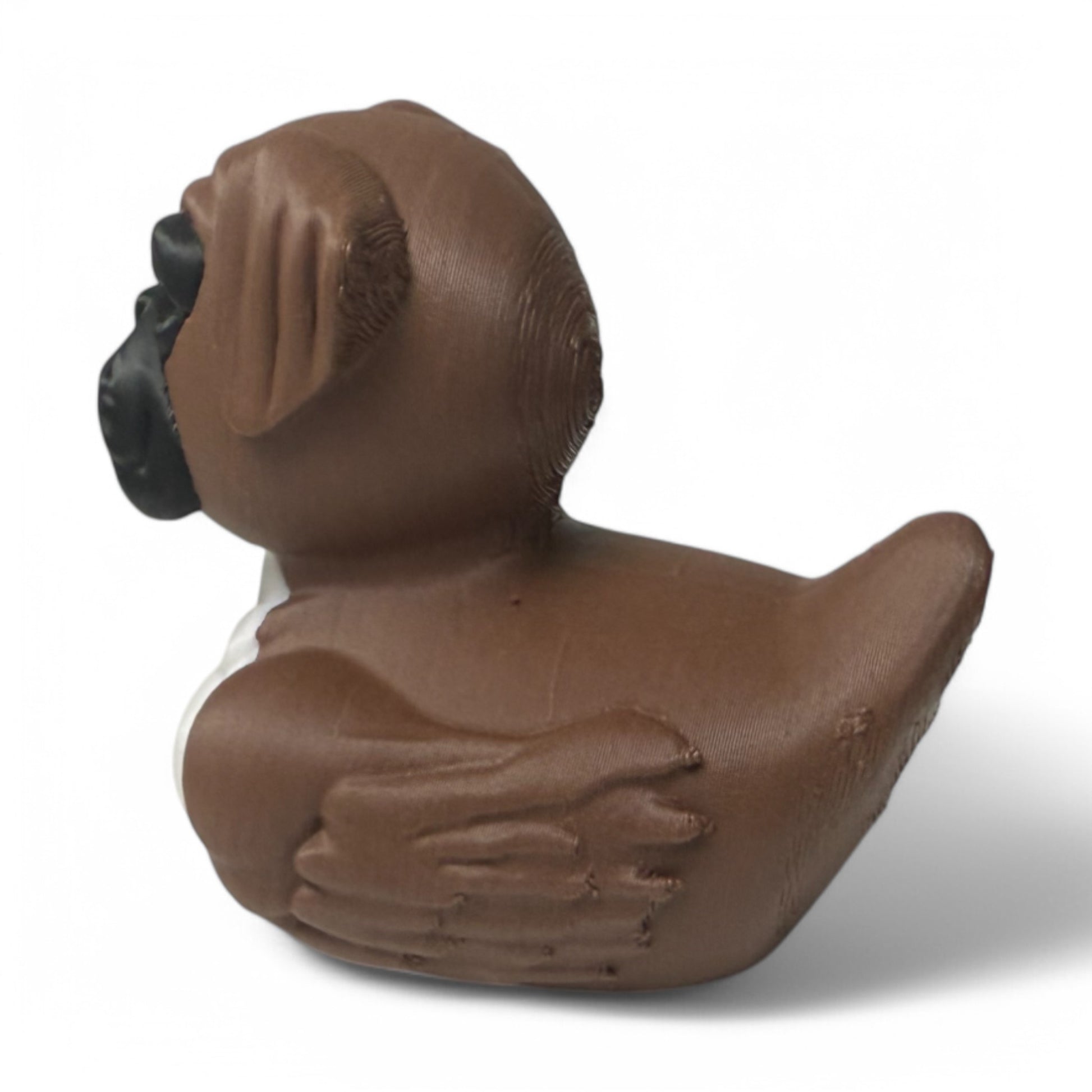Boxer Duck – 3D-Printed Loyal & Playful Dog Duck Collectible 3D-Printed Duck - Jeep Accessory - Rubber Duck - Great for ducking