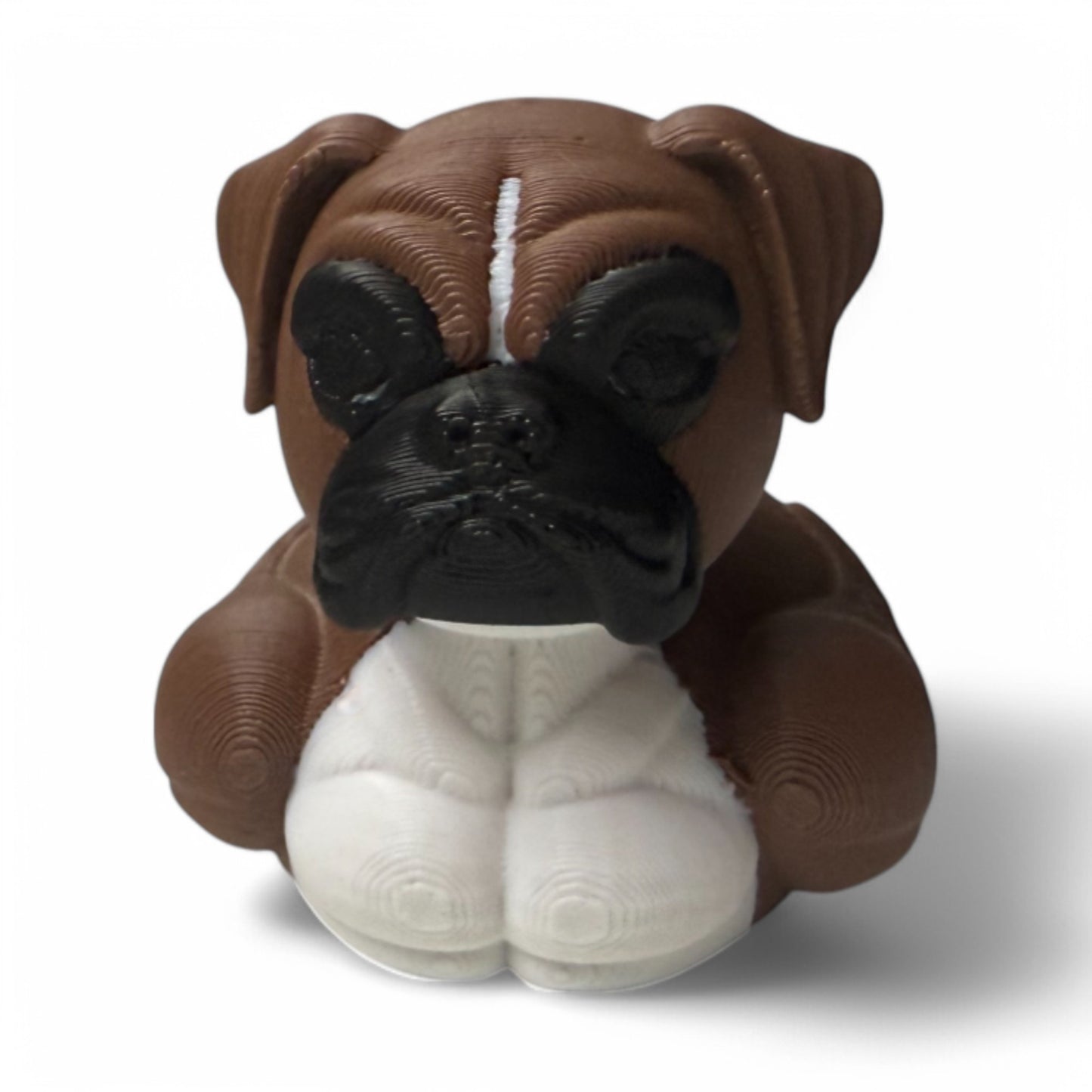 Boxer Duck – 3D-Printed Loyal & Playful Dog Duck Collectible 3D-Printed Duck - Jeep Accessory - Rubber Duck - Great for ducking