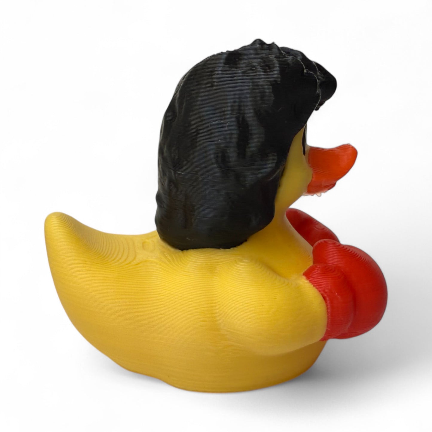 Boxing Duck – 3D-Printed Boxer Duck with American Spirit & Fighting Stance 3D-Printed Duck - Jeep Accessory - Rubber Duck - Great for ducking