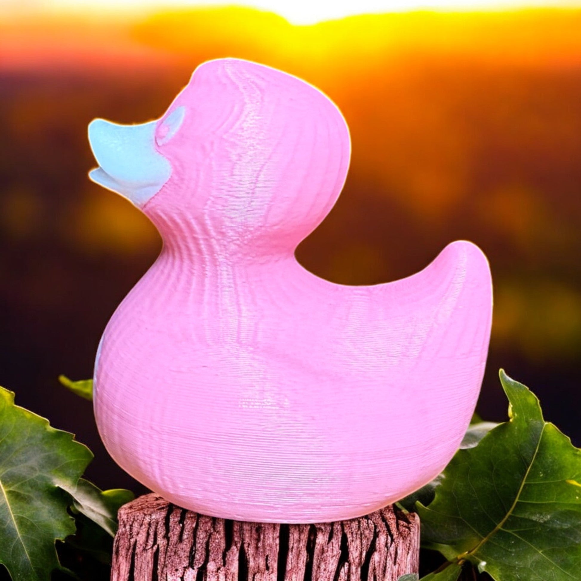 Breast Cancer Awareness Duck 3D-Printed Duck - Jeep Accessory - Rubber Duck - Great for ducking