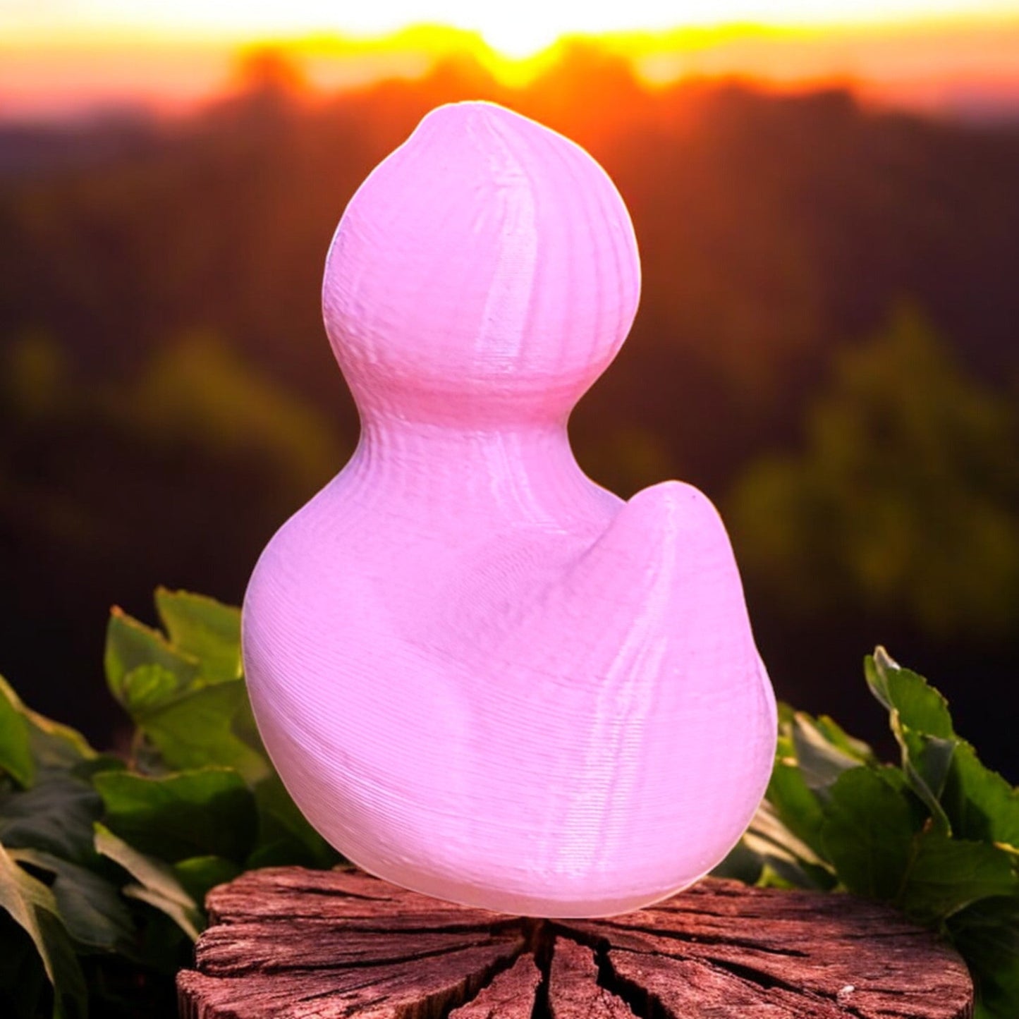 Breast Cancer Awareness Duck 3D-Printed Duck - Jeep Accessory - Rubber Duck - Great for ducking