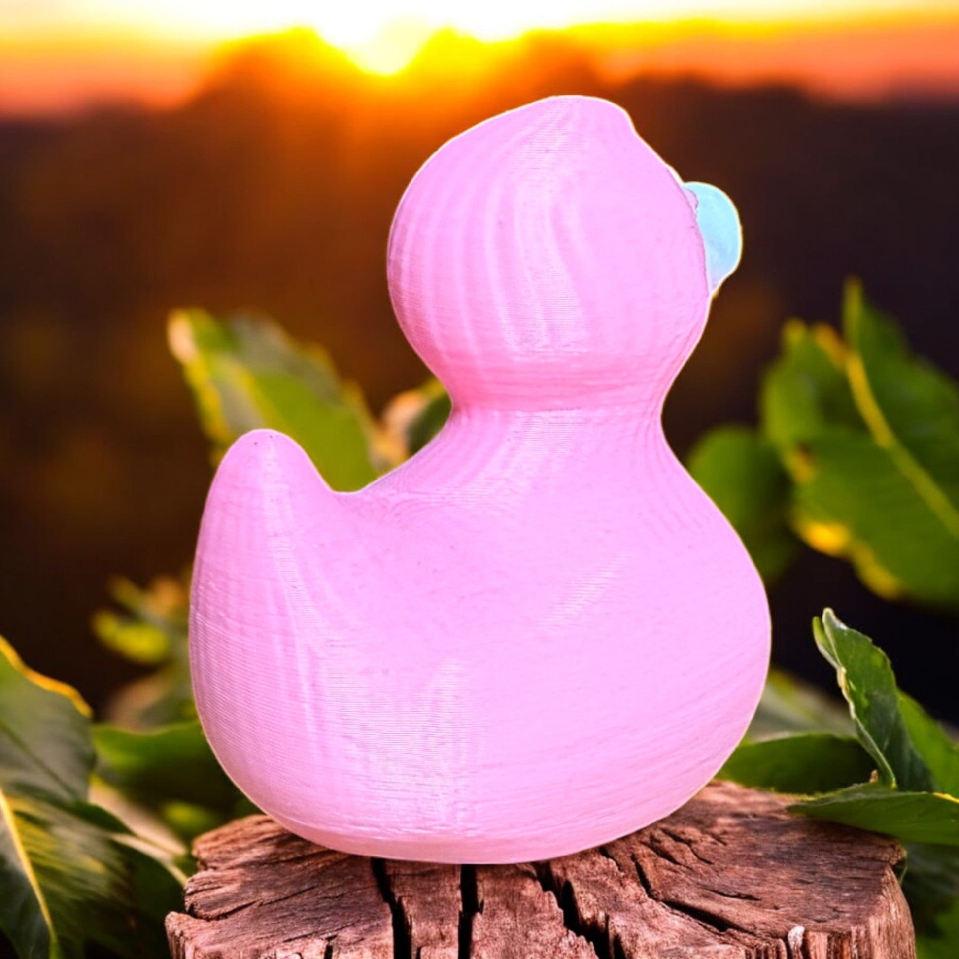 Breast Cancer Awareness Duck 3D-Printed Duck - Jeep Accessory - Rubber Duck - Great for ducking