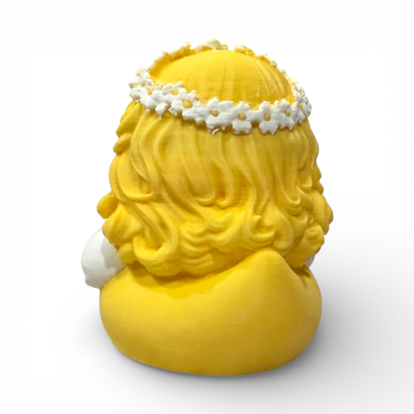 Bride Duck 3D Printed White PLA Based Duck for Wedding Adventures - 3D Printed 3D-Printed Duck - Jeep Accessory - Rubber Duck - Great for ducking
