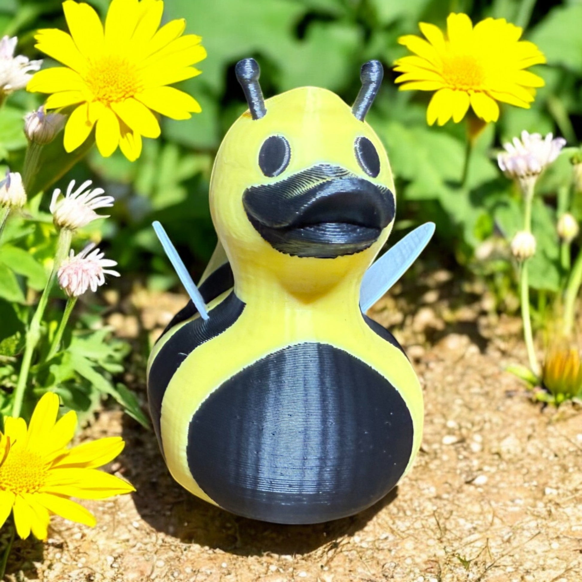 Bumblebee Duck 3D-Printed Duck - Jeep Accessory - Rubber Duck - Great for ducking