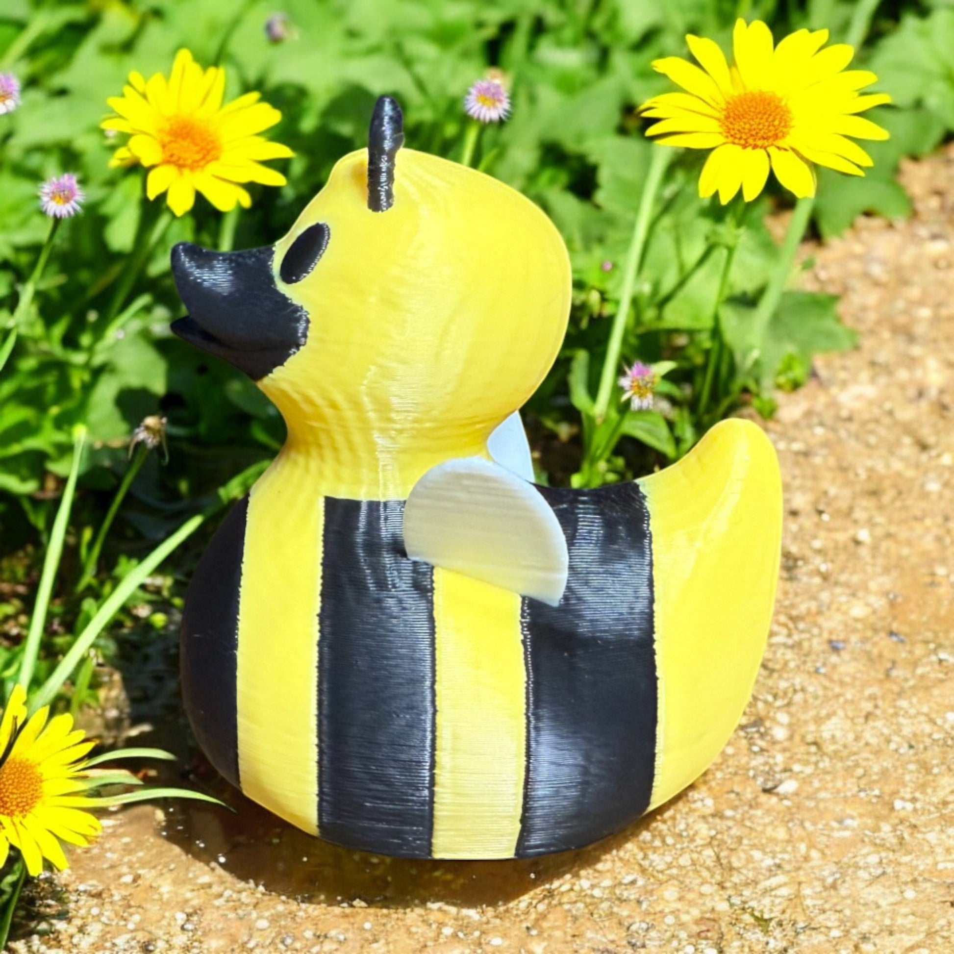 Bumblebee Duck 3D-Printed Duck - Jeep Accessory - Rubber Duck - Great for ducking