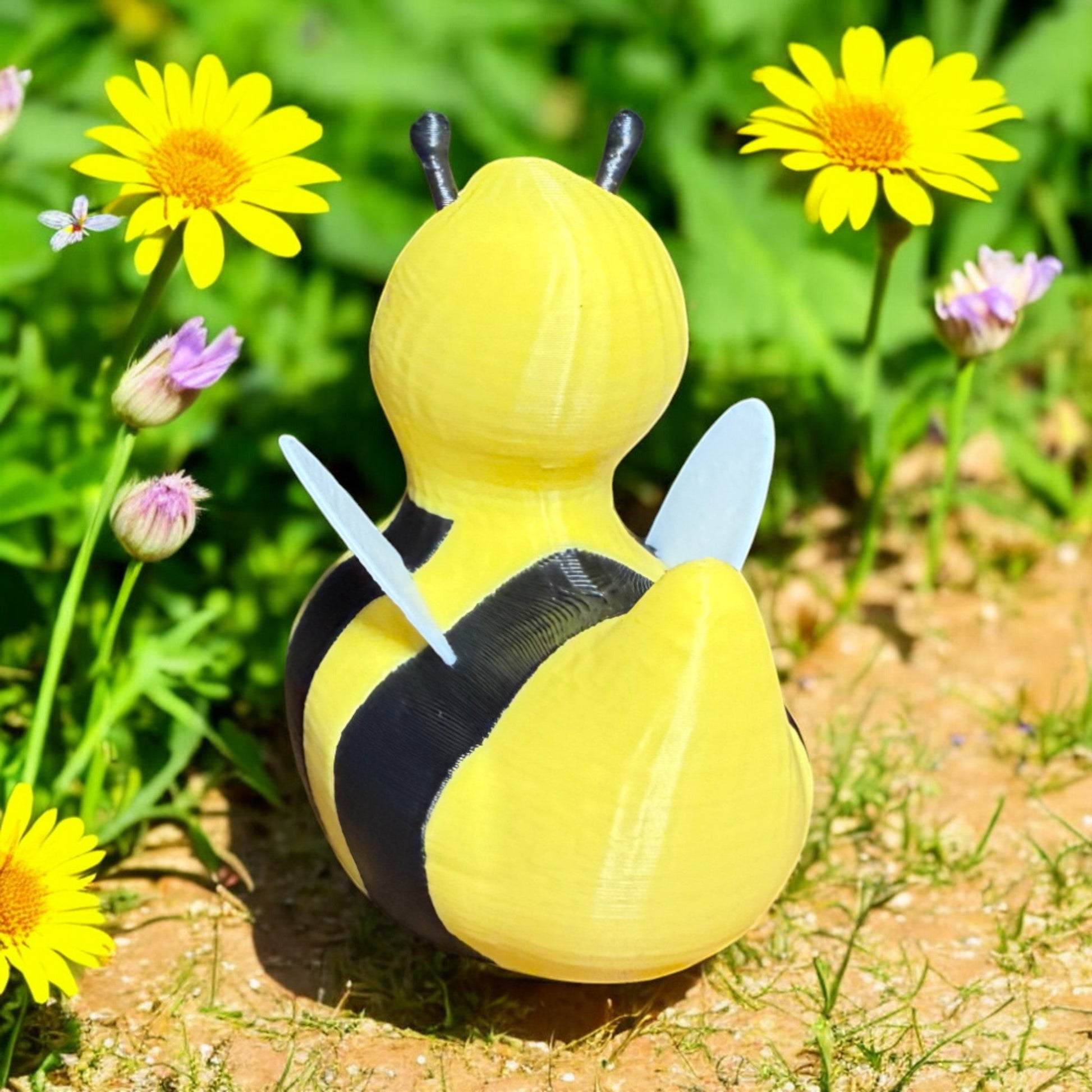 Bumblebee Duck 3D-Printed Duck - Jeep Accessory - Rubber Duck - Great for ducking