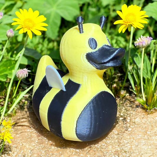Bumblebee Duck 3D-Printed Duck - Jeep Accessory - Rubber Duck - Great for ducking