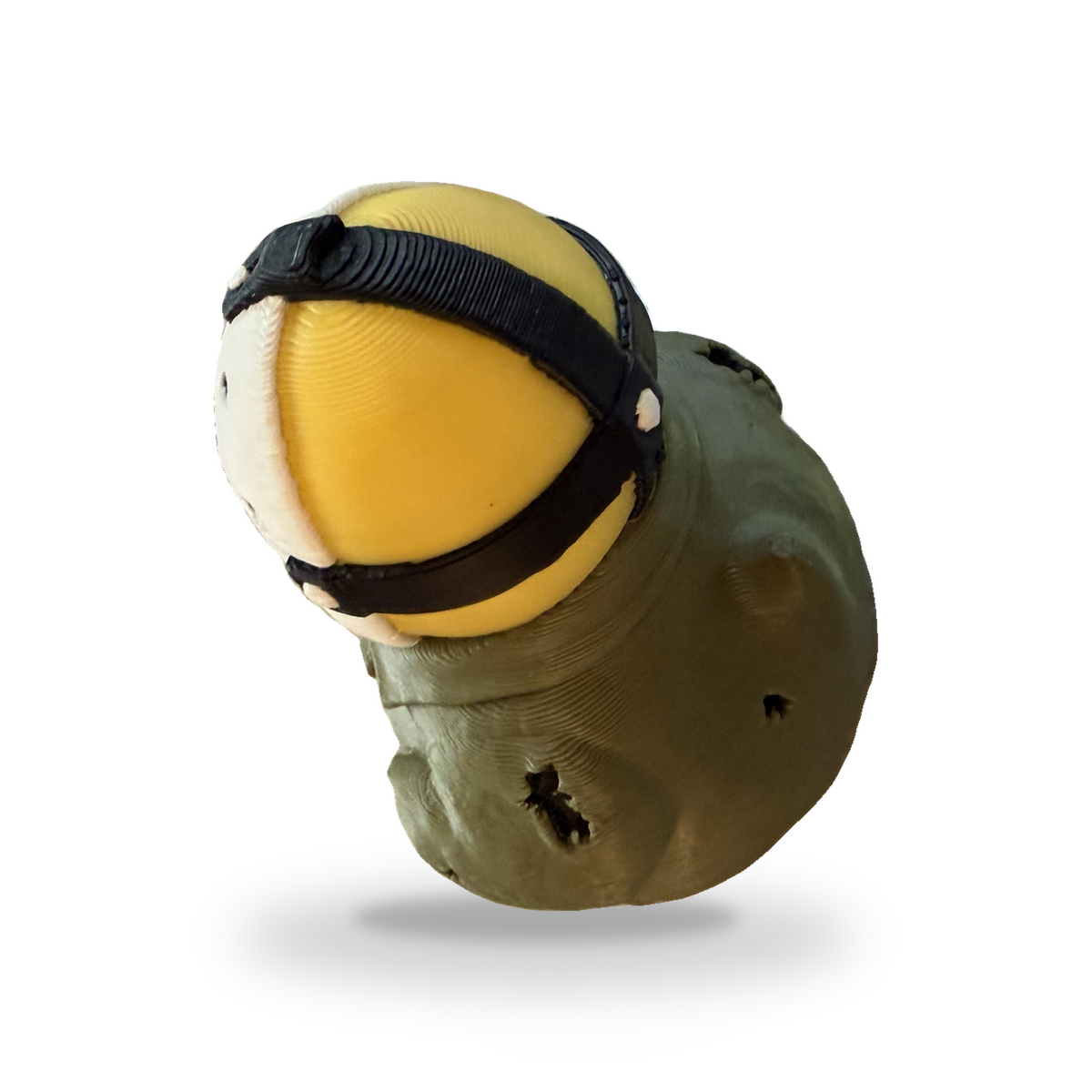 Camp Slasher Duck - 3D Printed Collectible Desk and Dashboard Decor Gift 3D-Printed Duck - Jeep Accessory - Rubber Duck - Great for ducking