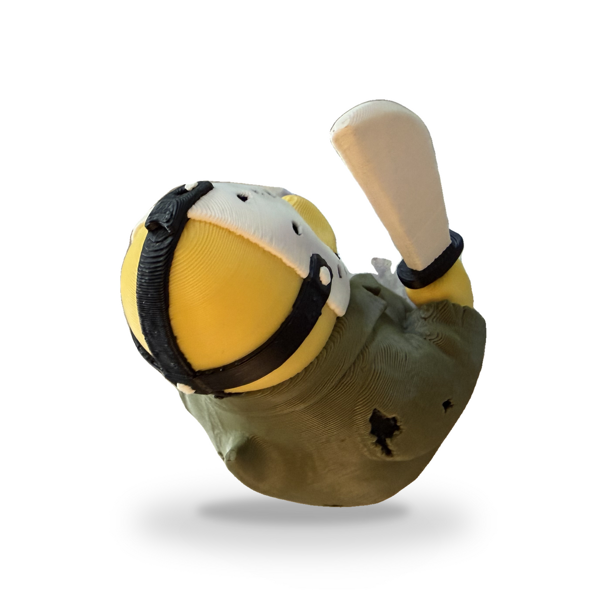 Camp Slasher Duck - 3D Printed Collectible Desk and Dashboard Decor Gift 3D-Printed Duck - Jeep Accessory - Rubber Duck - Great for ducking