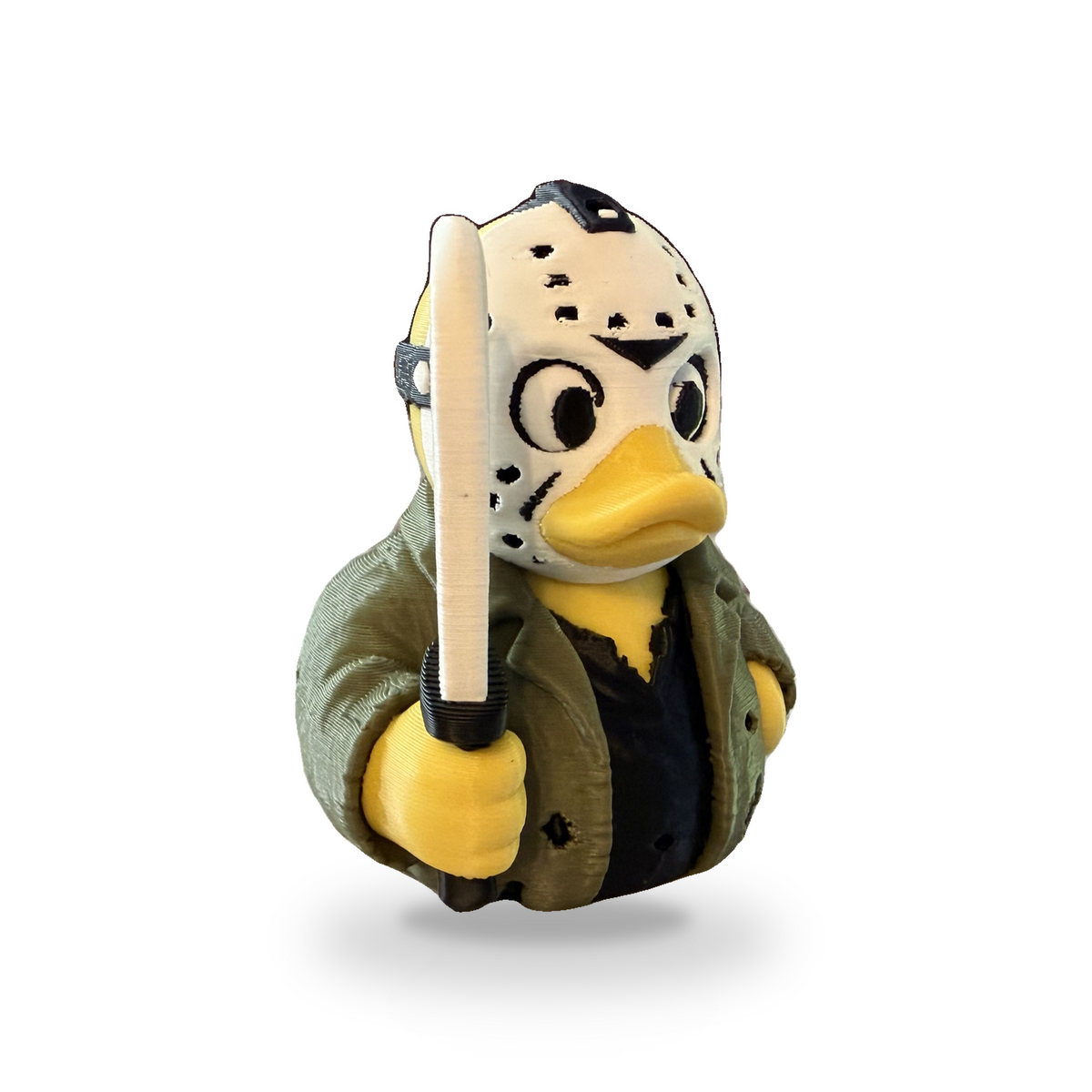 Camp Slasher Duck - 3D Printed Collectible Desk and Dashboard Decor Gift 3D-Printed Duck - Jeep Accessory - Rubber Duck - Great for ducking