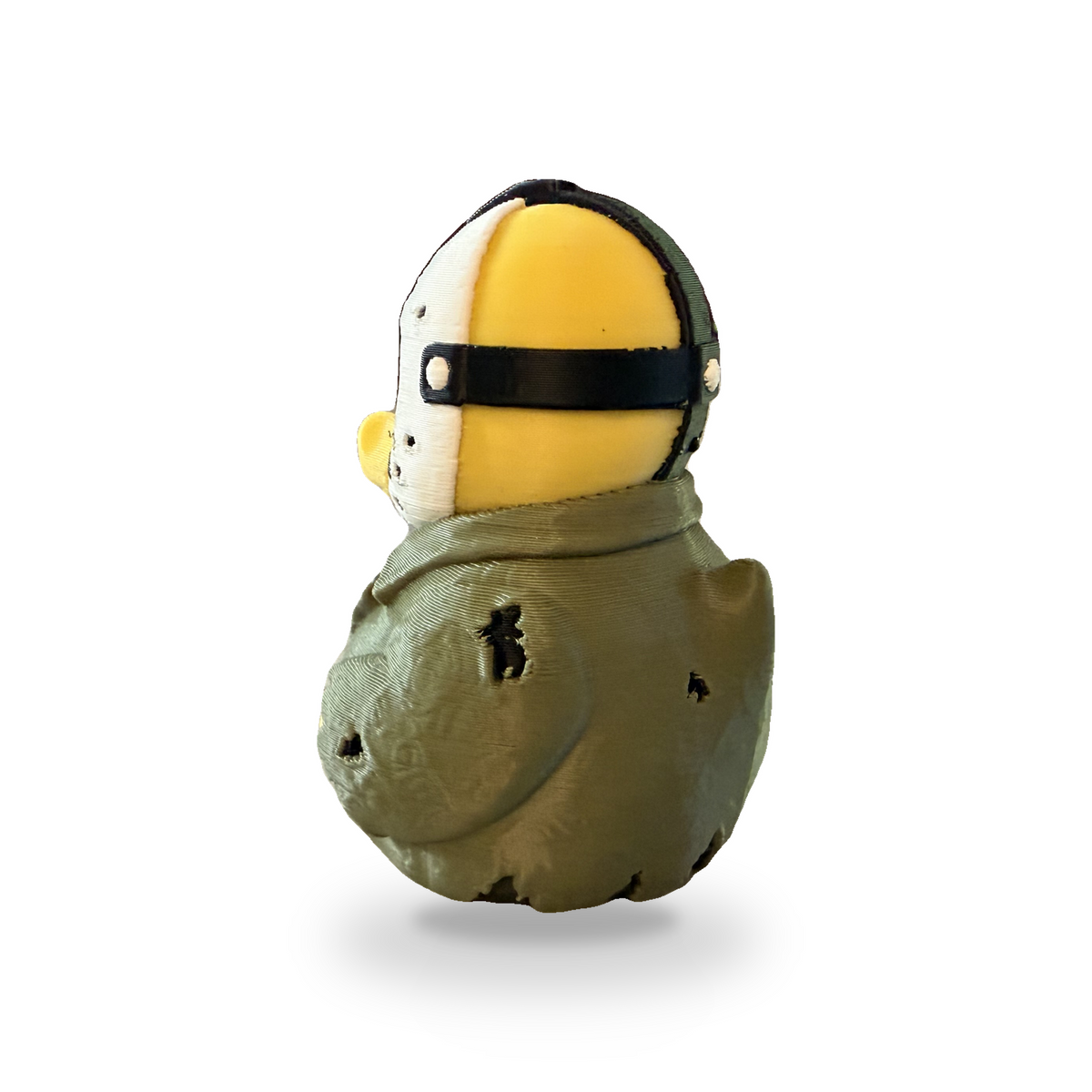 Camp Slasher Duck - 3D Printed Collectible Desk and Dashboard Decor Gift 3D-Printed Duck - Jeep Accessory - Rubber Duck - Great for ducking