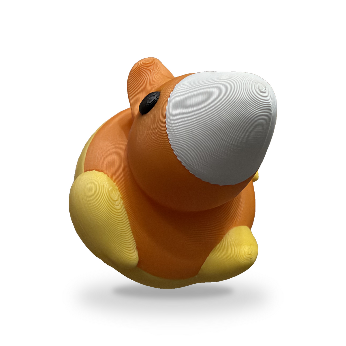 Candy Corn Quacker Duck - 3D Printed Collectible Desk and Dashboard Decor Gift 3D-Printed Duck - Jeep Accessory - Rubber Duck - Great for ducking