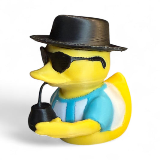 Chill Dude Duck – The Laid-Back Quacker with Endless Vibes and Sunglasses 3D-Printed Duck - Jeep Accessory - Rubber Duck - Great for ducking