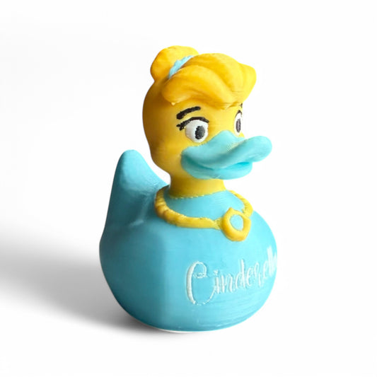 Cinderella Princess Duck 3D-Printed Duck - Jeep Accessory - Rubber Duck - Great for ducking