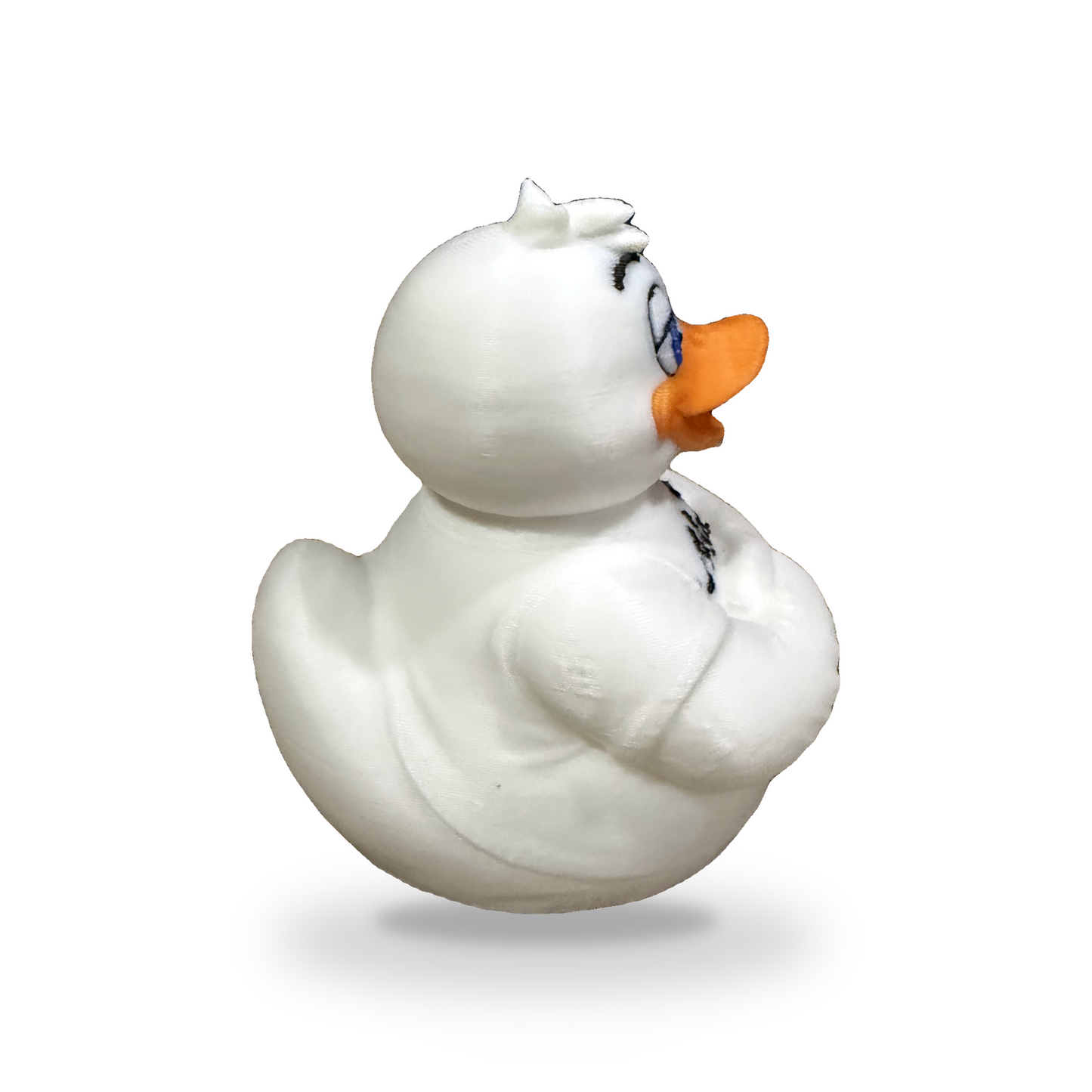 Cleaning Duck Figurine - 3D Printed Collectible Desk and Dashboard Decor Gift 3D-Printed Duck - Jeep Accessory - Rubber Duck - Great for ducking