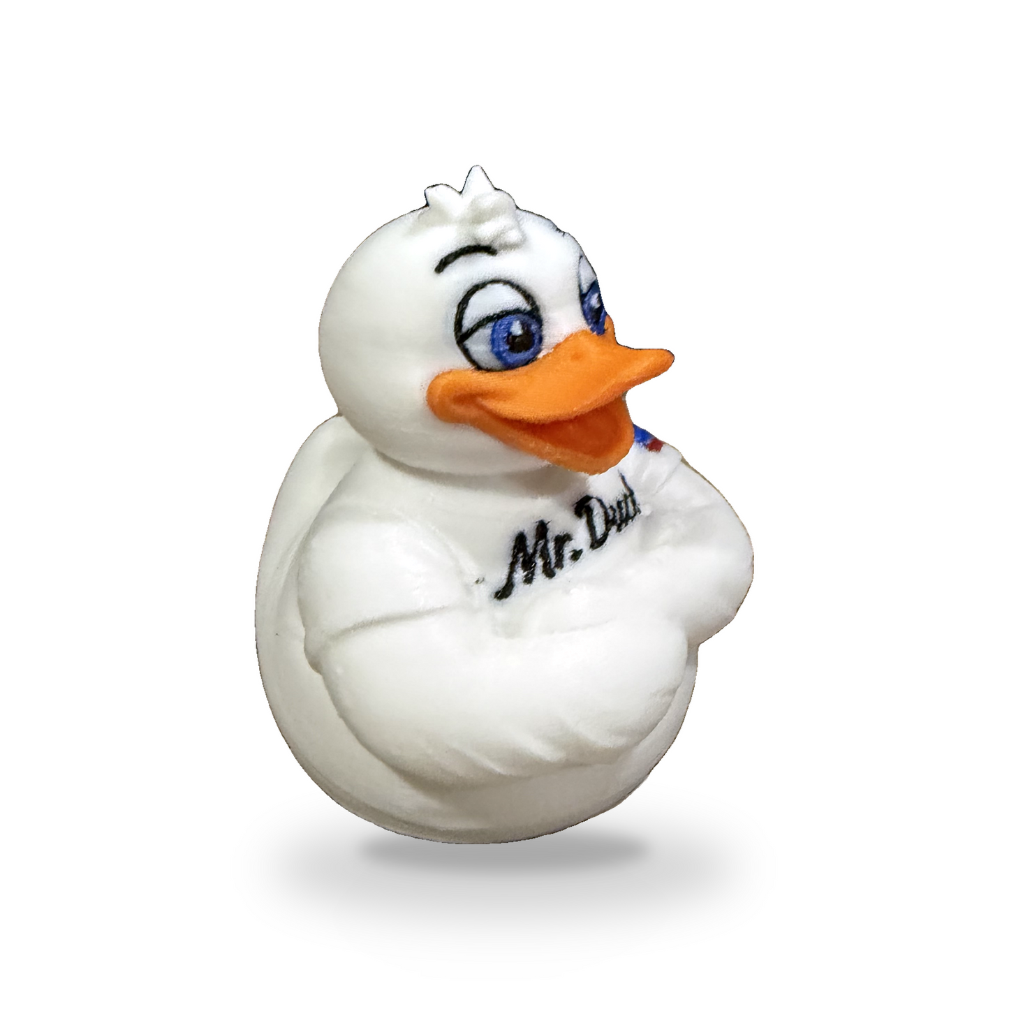 Cleaning Duck Figurine - 3D Printed Collectible Desk and Dashboard Decor Gift 3D-Printed Duck - Jeep Accessory - Rubber Duck - Great for ducking