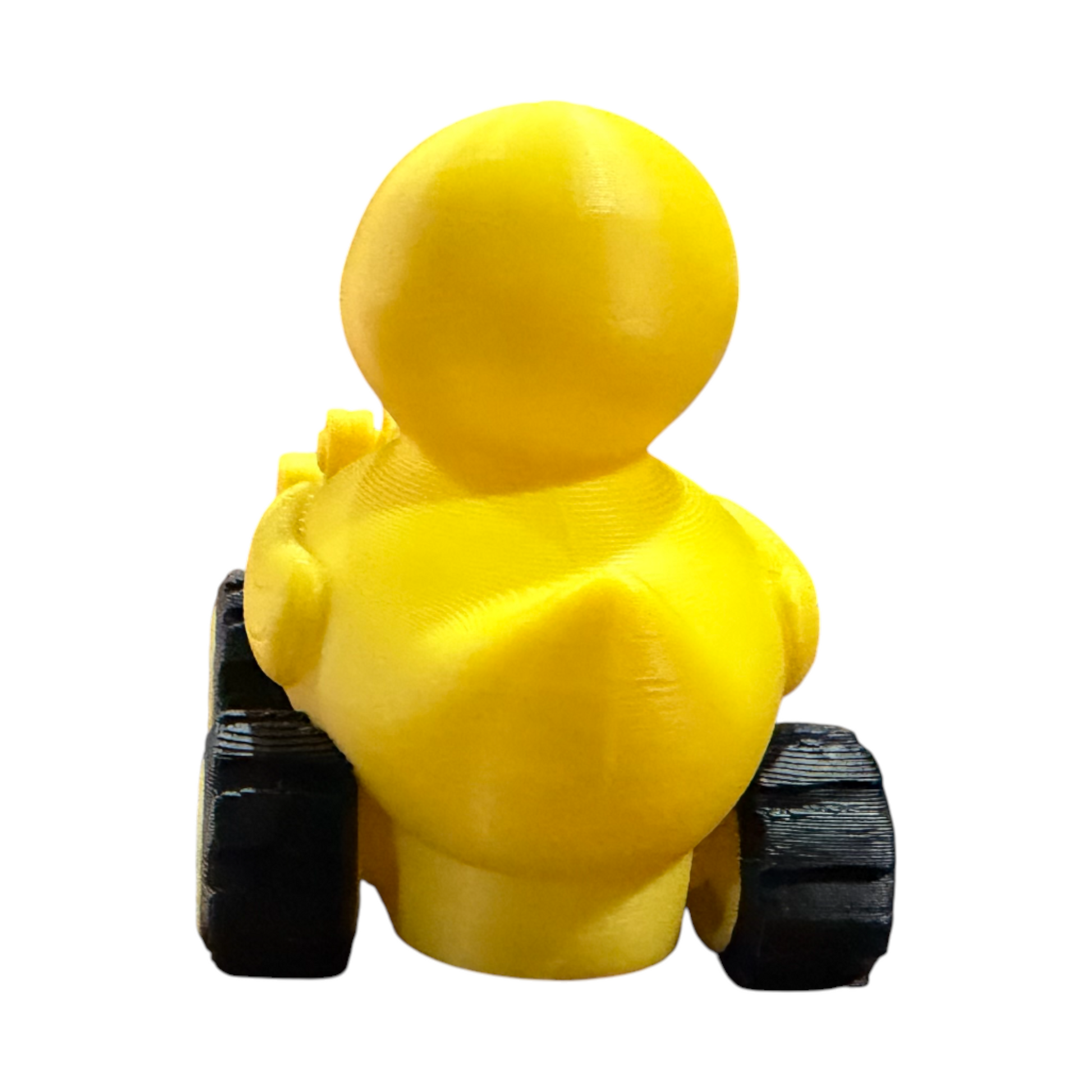Construction Duck with Bulldozer – 3D Printed Worksite Duck Collectible 3D-Printed Duck - Jeep Accessory - Rubber Duck - Great for ducking