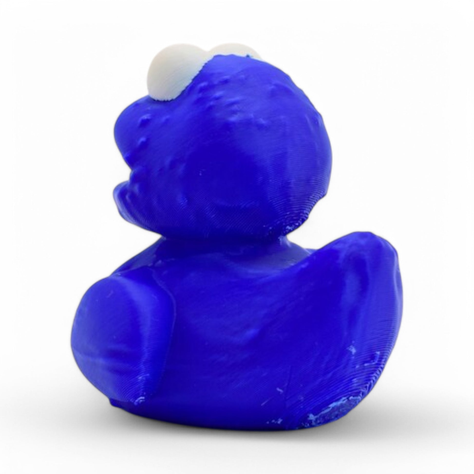 Cookie Monster Inspired Duck 3D-Printed Duck - Jeep Accessory - Rubber Duck - Great for ducking
