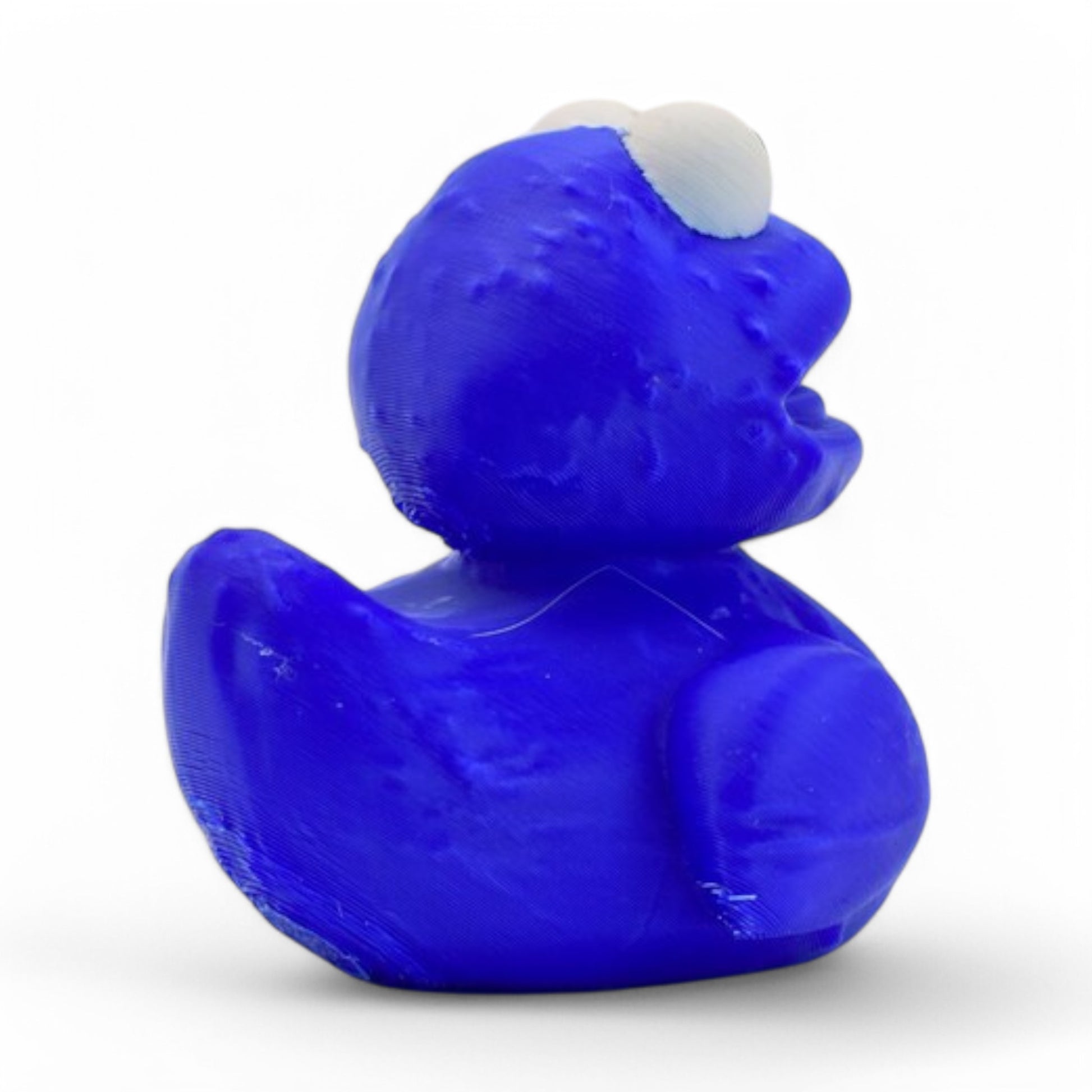 Cookie Monster Inspired Duck 3D-Printed Duck - Jeep Accessory - Rubber Duck - Great for ducking