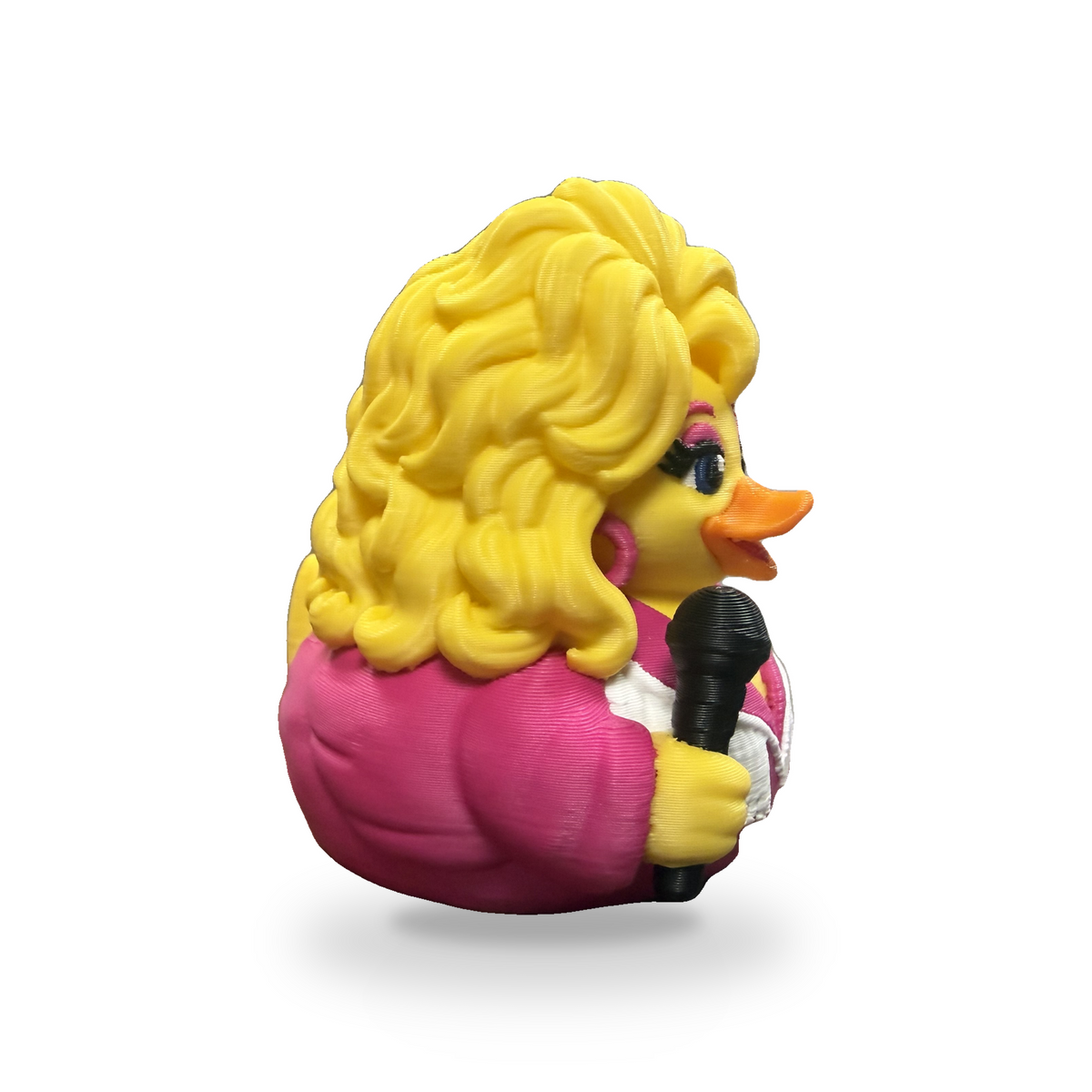 Country Queen Duck - 3D Printed Collectible Desk and Dashboard Decor Gift 3D-Printed Duck - Jeep Accessory - Rubber Duck - Great for ducking