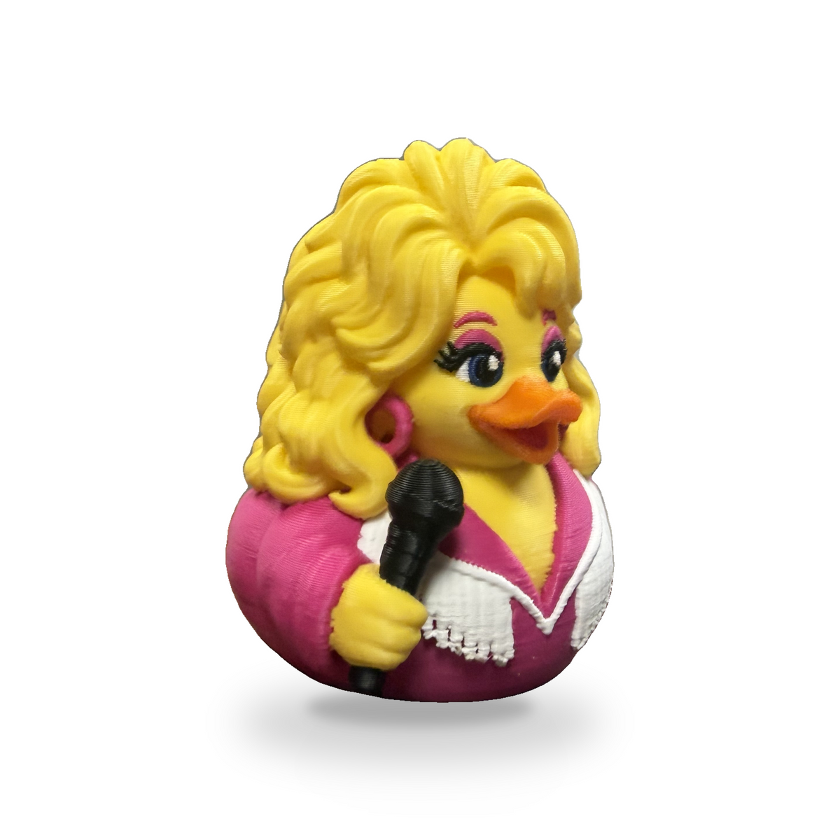 Country Queen Duck - 3D Printed Collectible Desk and Dashboard Decor Gift 3D-Printed Duck - Jeep Accessory - Rubber Duck - Great for ducking