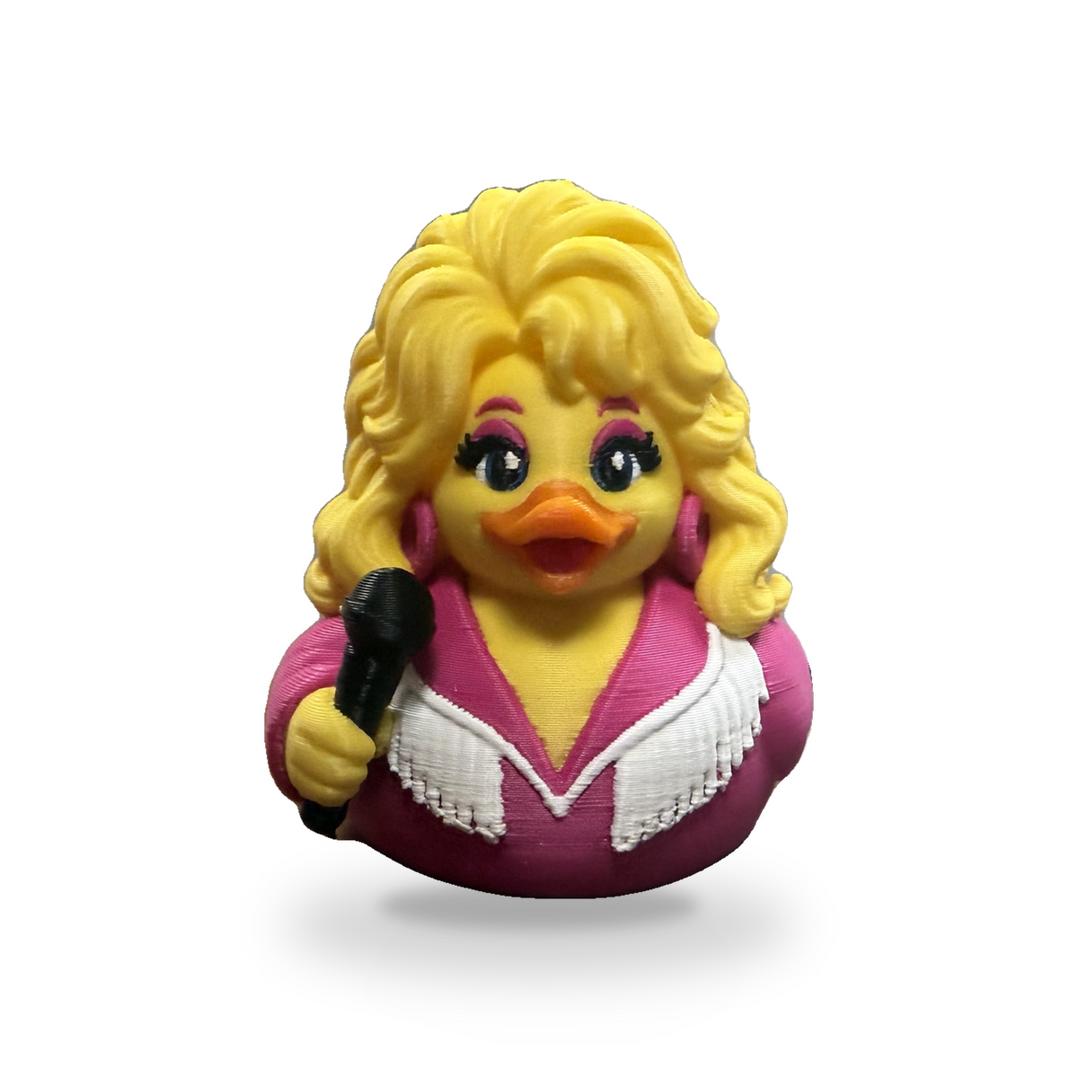 Country Queen Duck - 3D Printed Collectible Desk and Dashboard Decor Gift 3D-Printed Duck - Jeep Accessory - Rubber Duck - Great for ducking