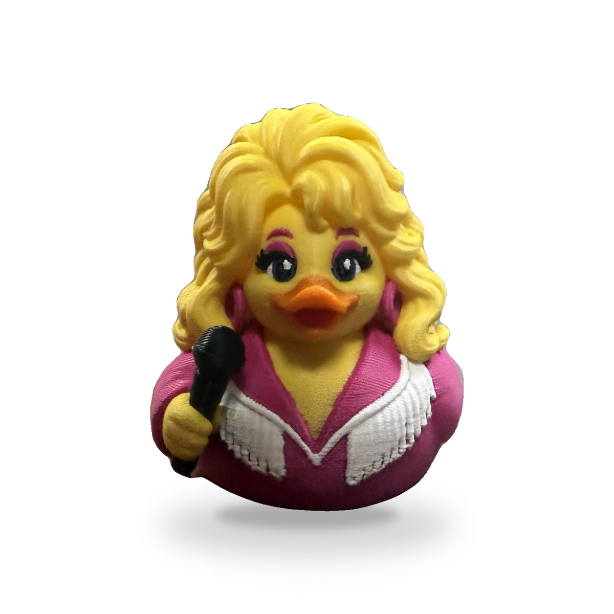 Country Queen Duck - 3D Printed Collectible Desk and Dashboard Decor Gift 3D-Printed Duck - Jeep Accessory - Rubber Duck - Great for ducking