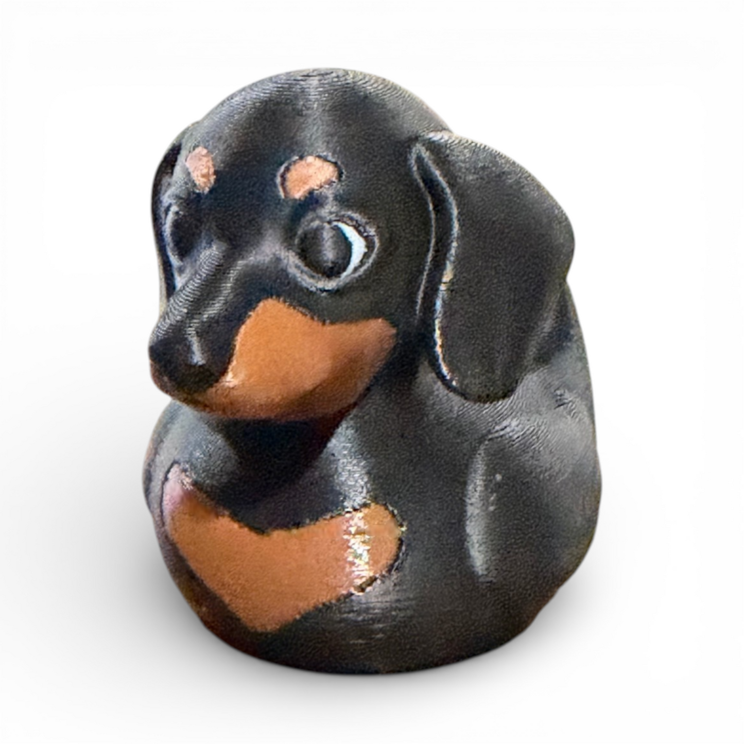 Dachshund Duck - Doxie - Weiner Doc - 3D Printed Collectible Duck 3D-Printed Duck - Jeep Accessory - Rubber Duck - Great for ducking