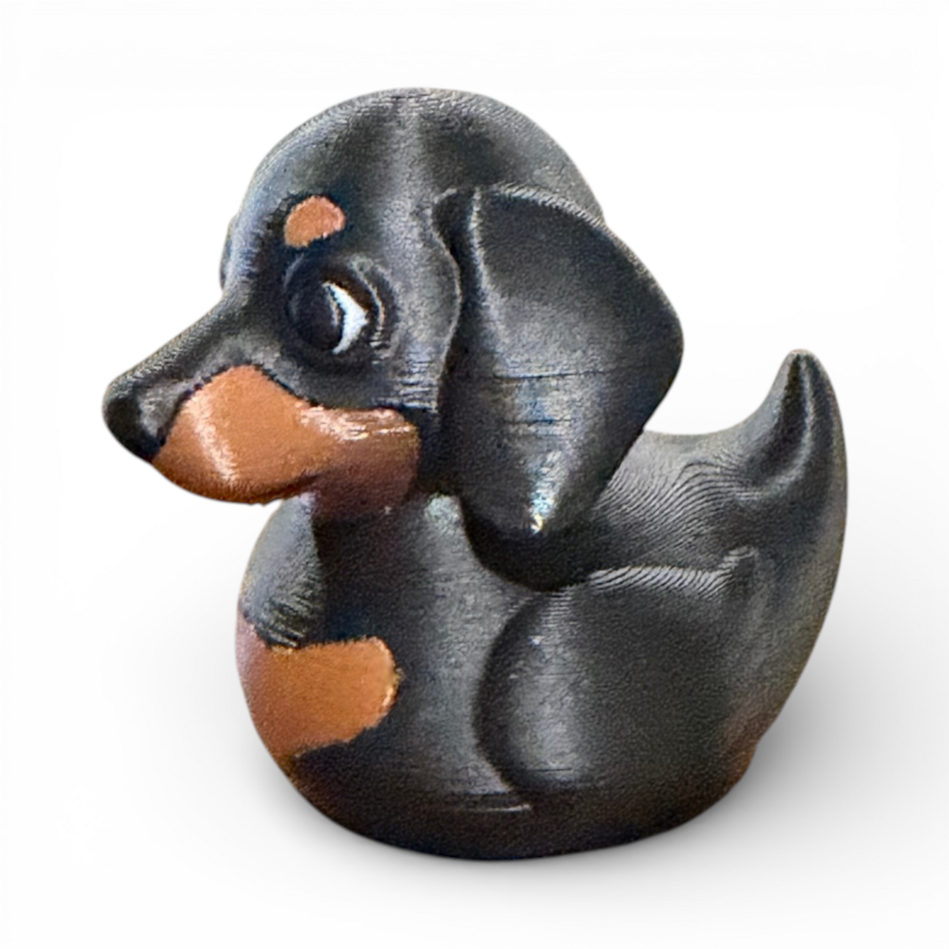 Dachshund Duck - Doxie - Weiner Doc - 3D Printed Collectible Duck 3D-Printed Duck - Jeep Accessory - Rubber Duck - Great for ducking