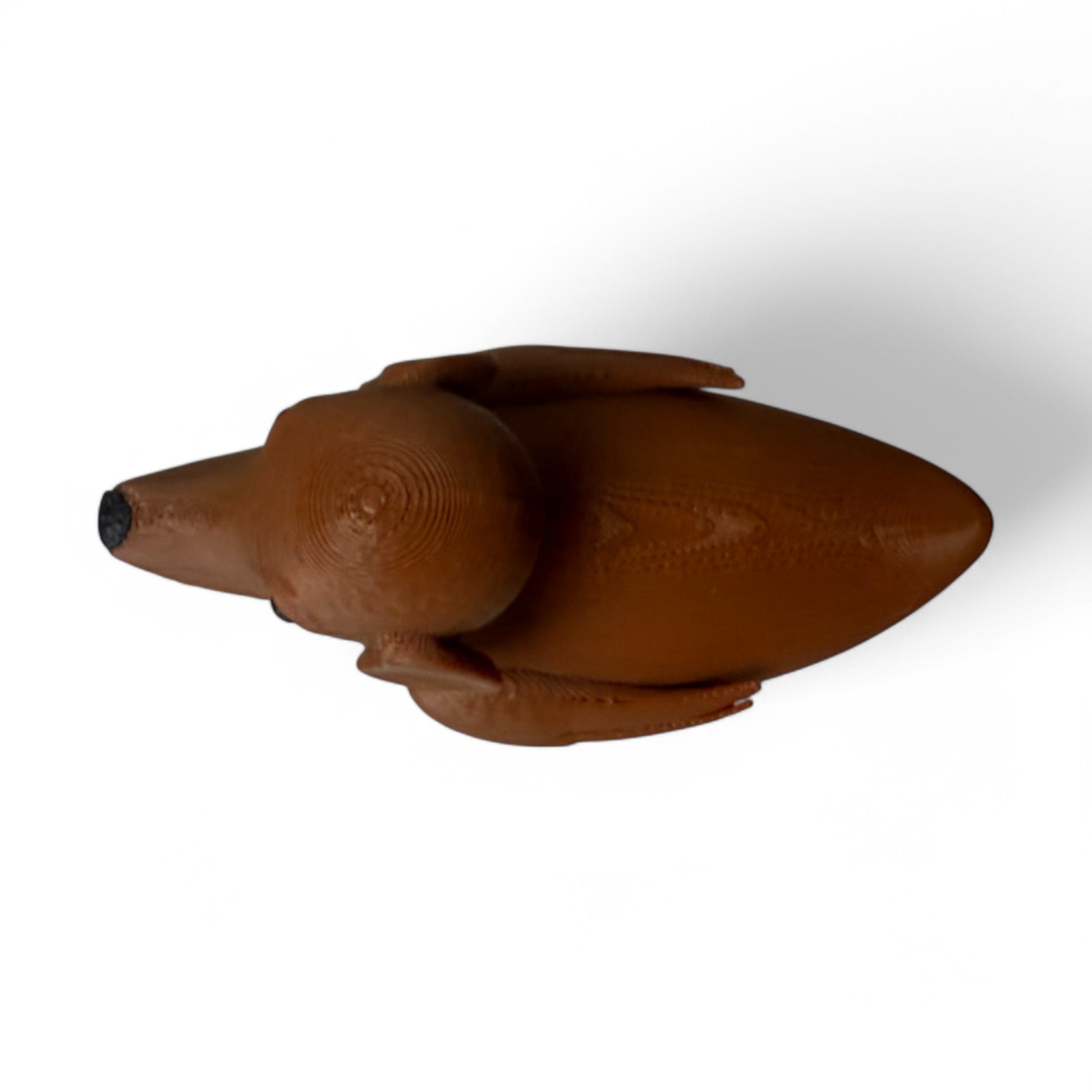 Dachshund Duck – Long & Loyal Wiener Dog Collectible 3D-Printed Duck - Jeep Accessory - Rubber Duck - Great for ducking