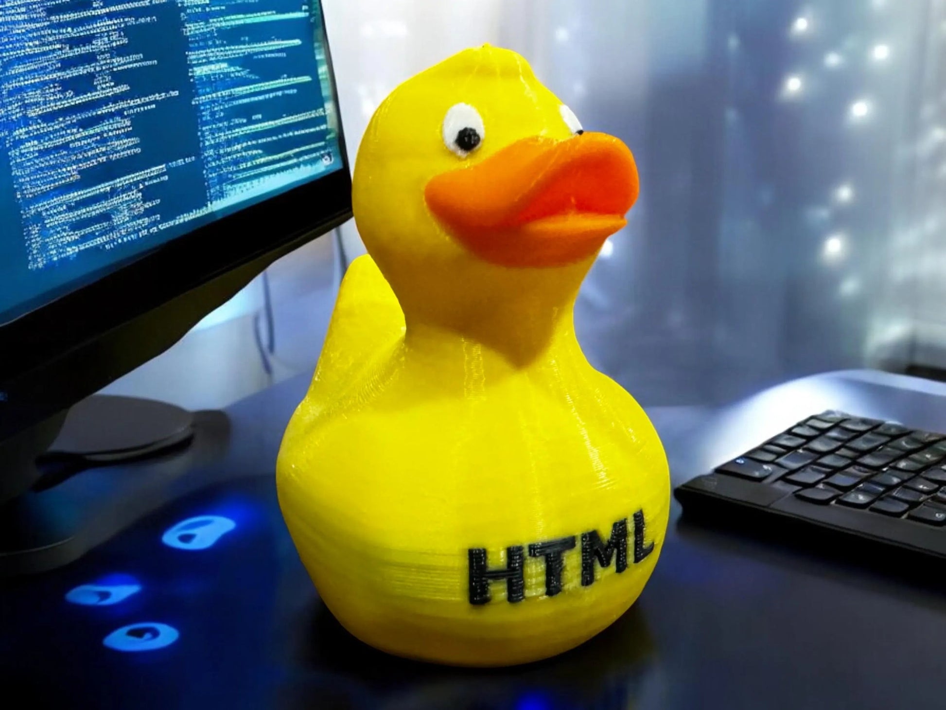 Debugging Ducks 3D-Printed Duck - Jeep Accessory - Rubber Duck - Great for ducking