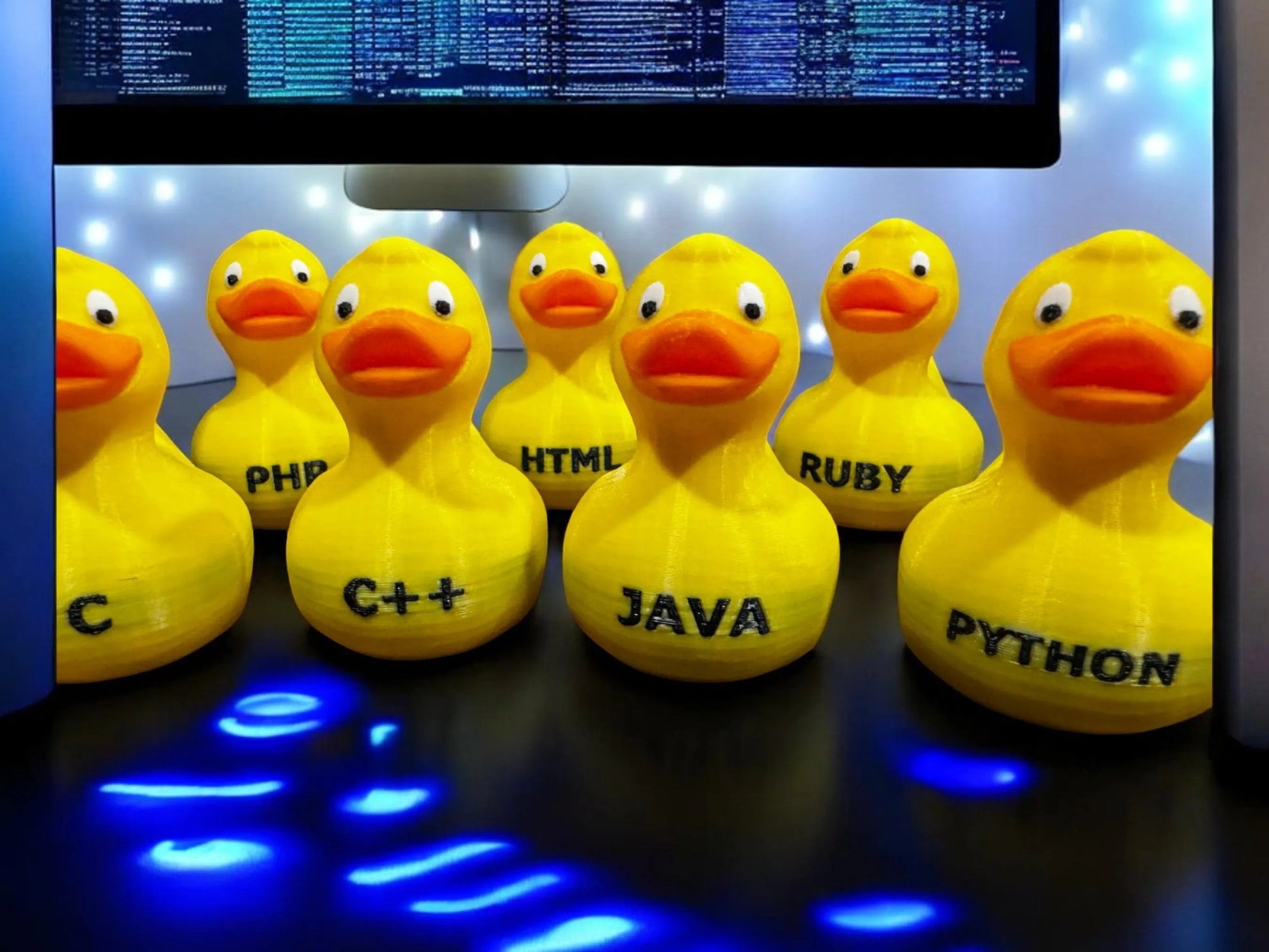 Debugging Ducks 3D-Printed Duck - Jeep Accessory - Rubber Duck - Great for ducking