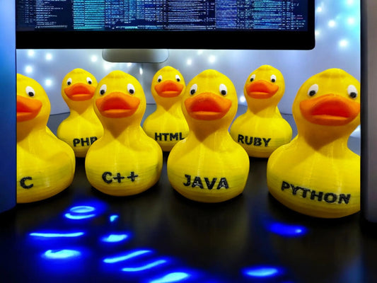 Debugging Ducks 3D-Printed Duck - Jeep Accessory - Rubber Duck - Great for ducking