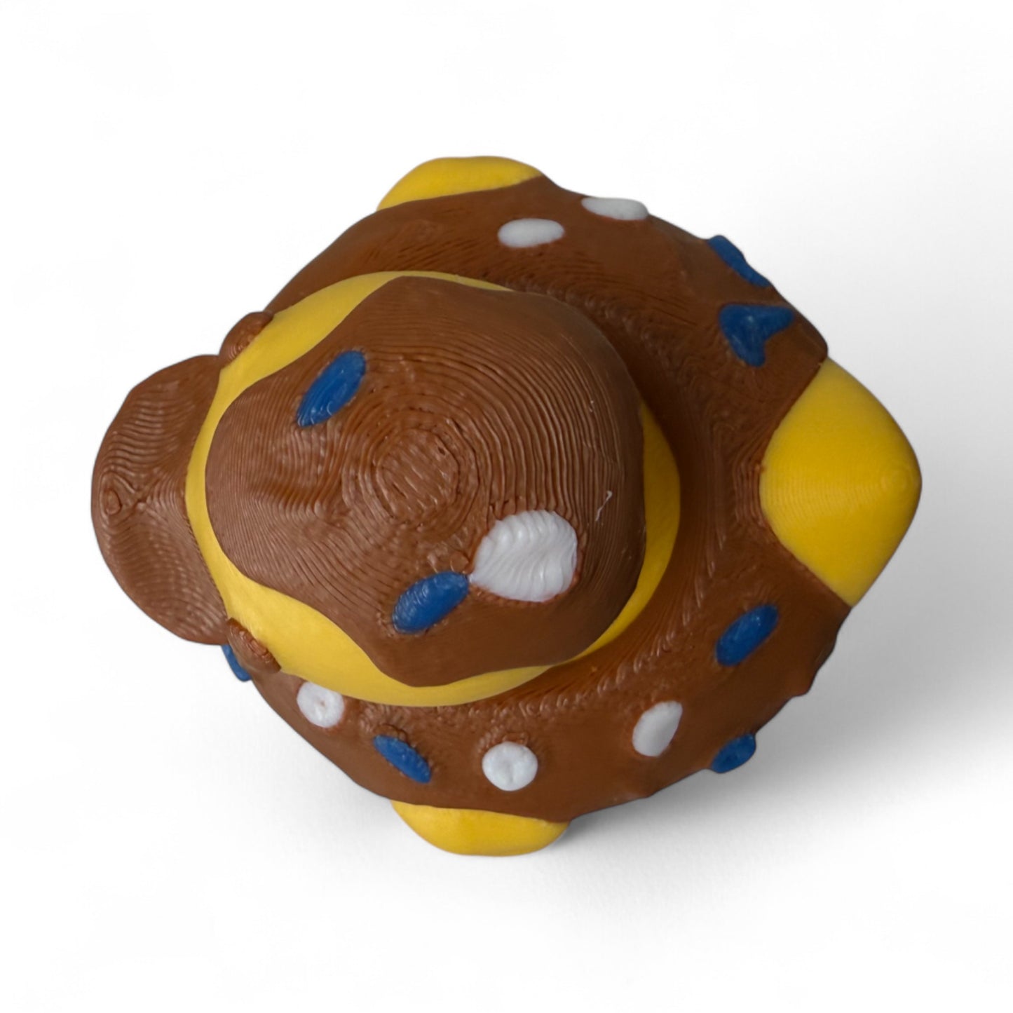 Doughnut Duck – Chocolate Icing Duck with Sprinkles for Foodie Gift Fun 3D-Printed Duck - Jeep Accessory - Rubber Duck - Great for ducking