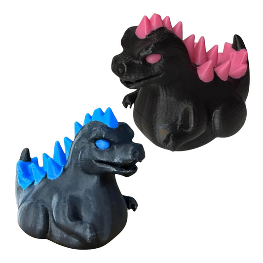 Duckzilla Monster Duck 3D-Printed Duck - Jeep Accessory - Rubber Duck - Great for ducking