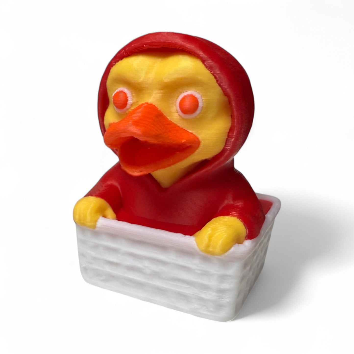 E.D.T. – Extra-Duck Terrestrial Alien Duck for Vehicle Dashboard and Sci-Fi Fans 3D-Printed Duck - Jeep Accessory - Rubber Duck - Great for ducking