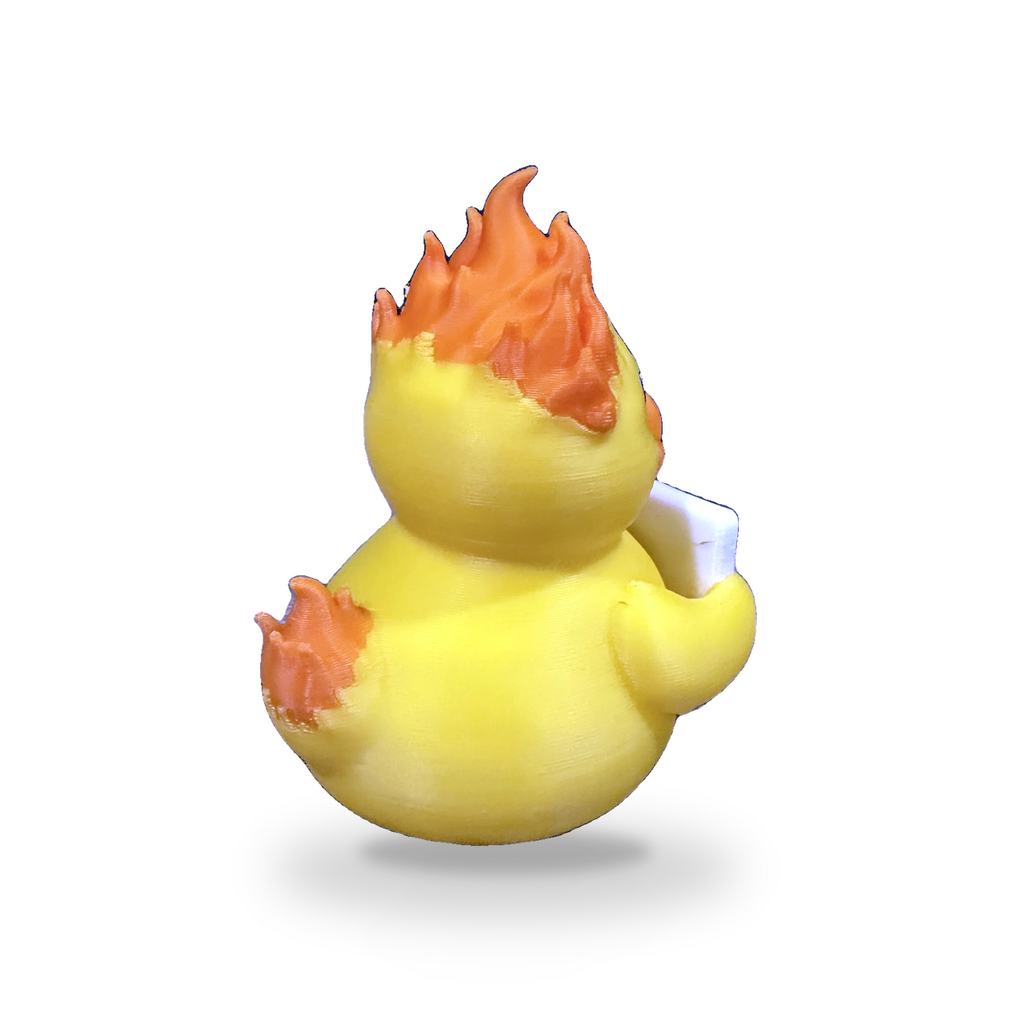 Everything Is Fine Duck - 3D Printed Collectible Desk and Dashboard Decor Gift 3D-Printed Duck - Jeep Accessory - Rubber Duck - Great for ducking