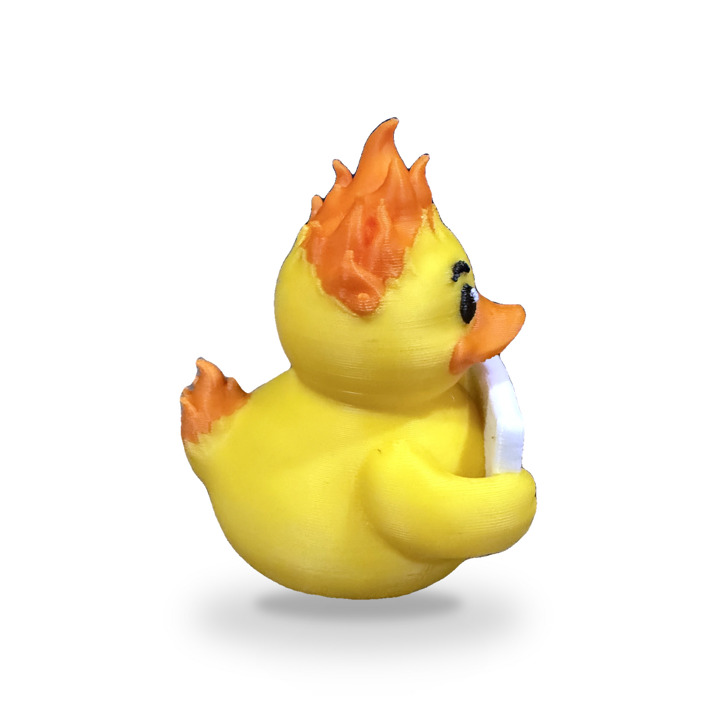 Everything Is Fine Duck - 3D Printed Collectible Desk and Dashboard Decor Gift 3D-Printed Duck - Jeep Accessory - Rubber Duck - Great for ducking